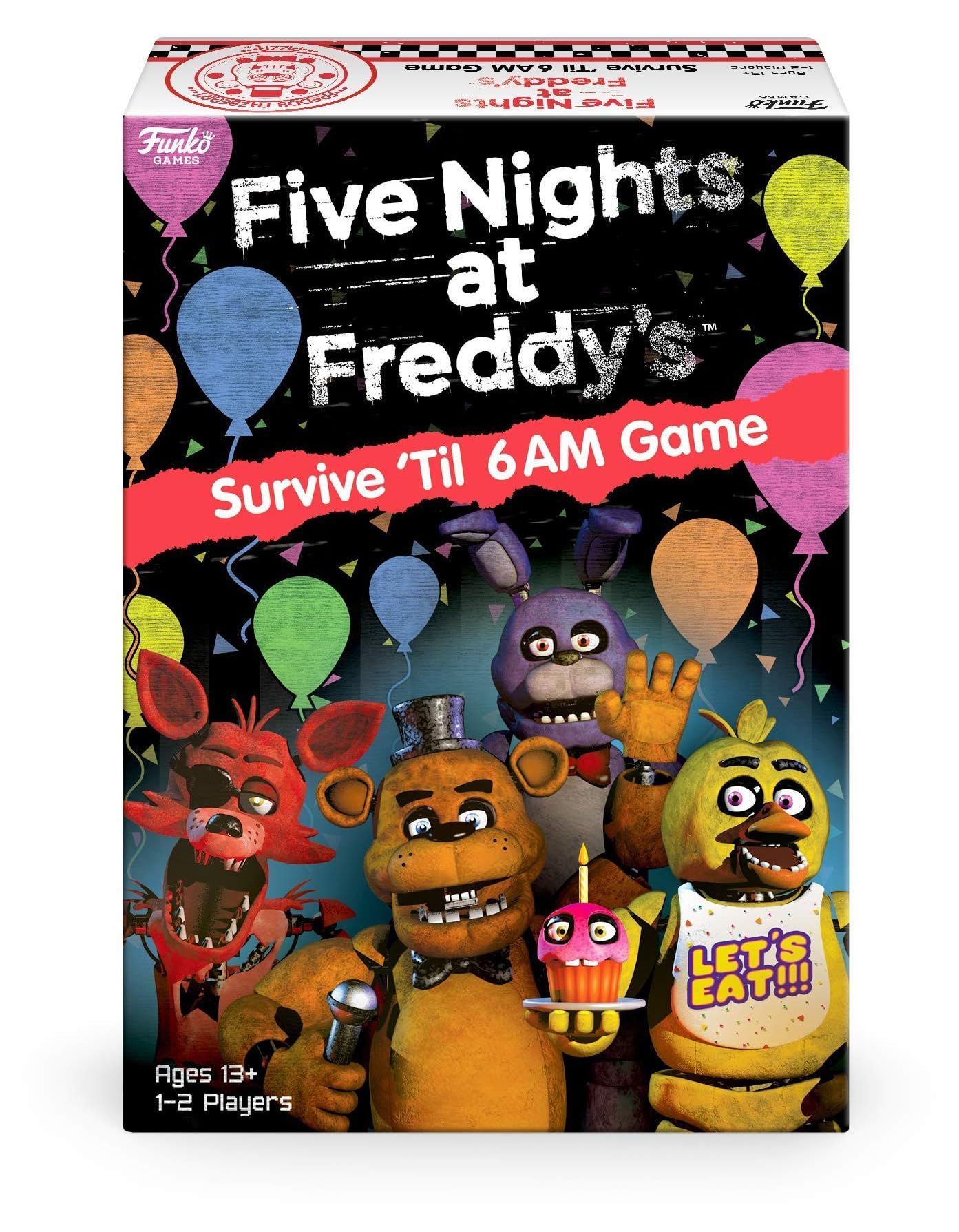 Funko Games Five Nights at Freddy's - Survive 'til 6AM Strategy Board Game