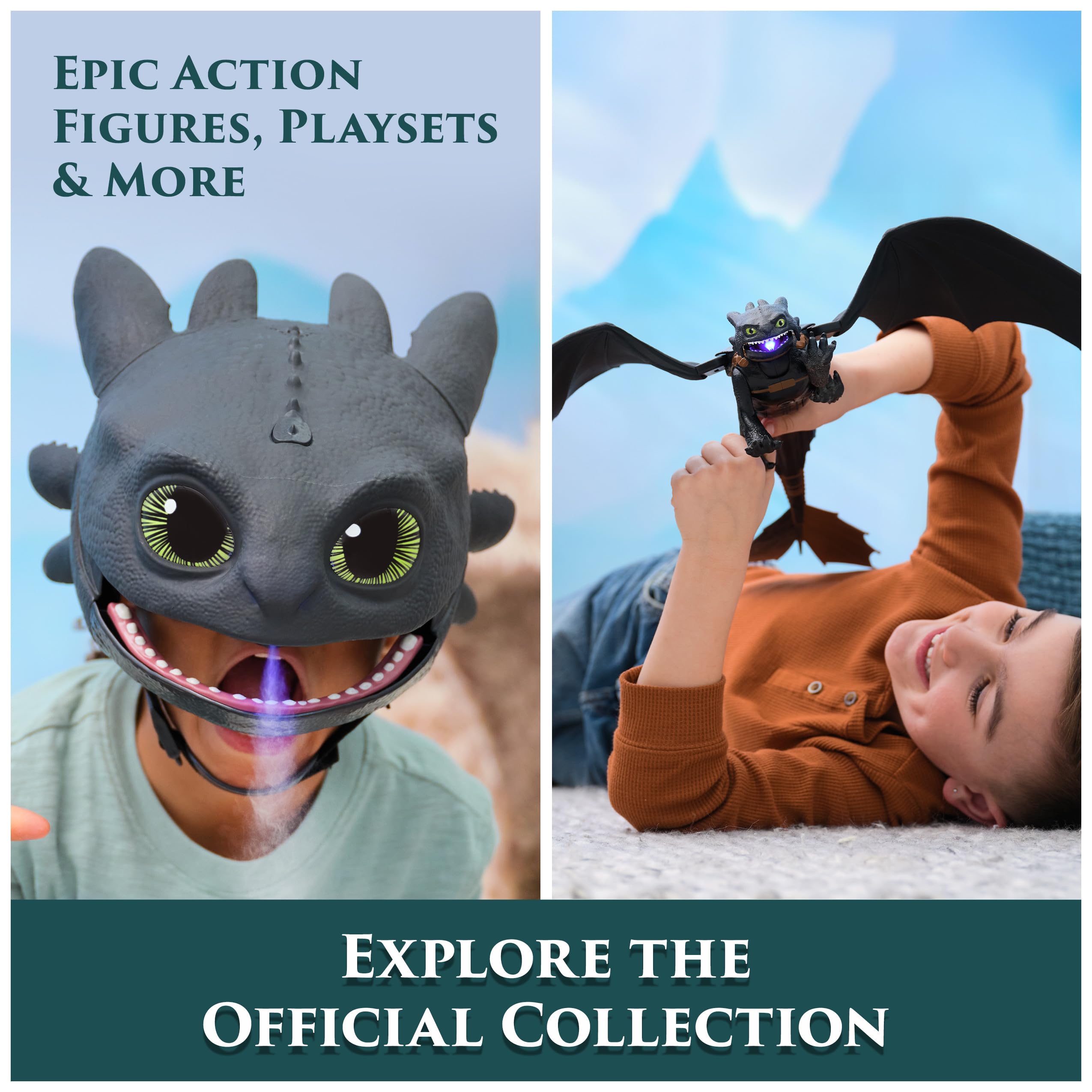 Spin Master Dreamworks Dragons Toothless 30.5cm Hug & Glide Plush Toy 8