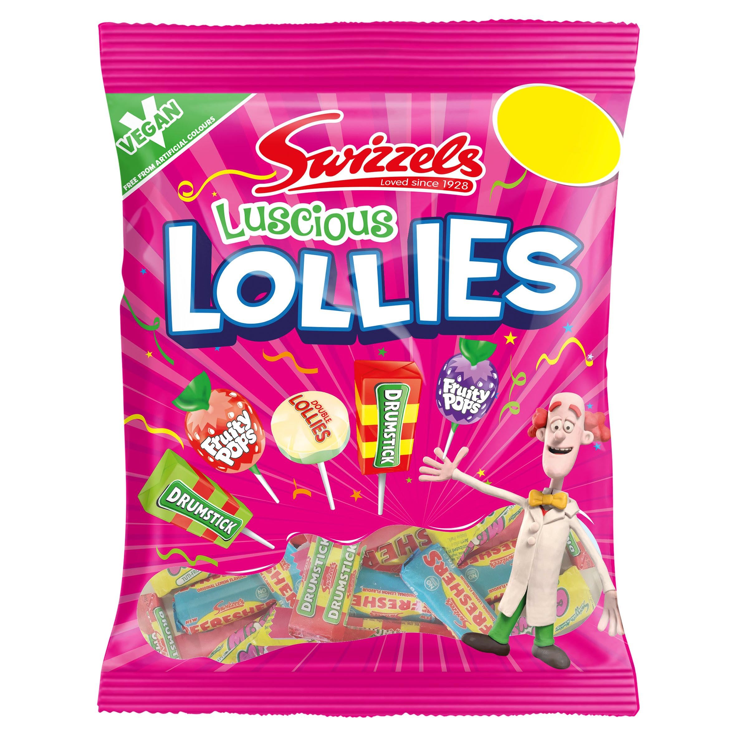 Swizzels Luscious Lollies 12x132g Multipack