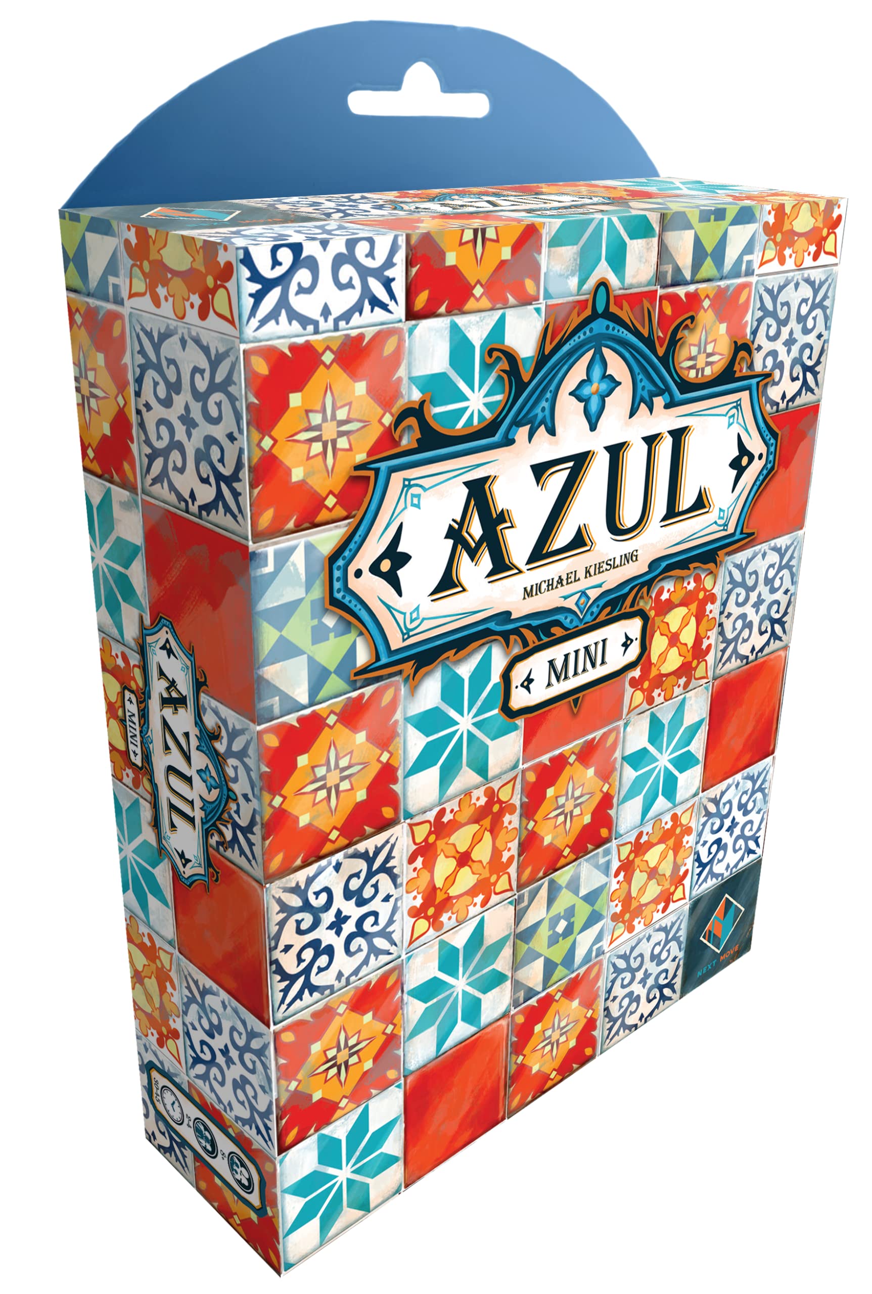 Azul Mini | Tile Strategy Game | 2-4 Players | 30-45 Minute Play | Ages 8+
