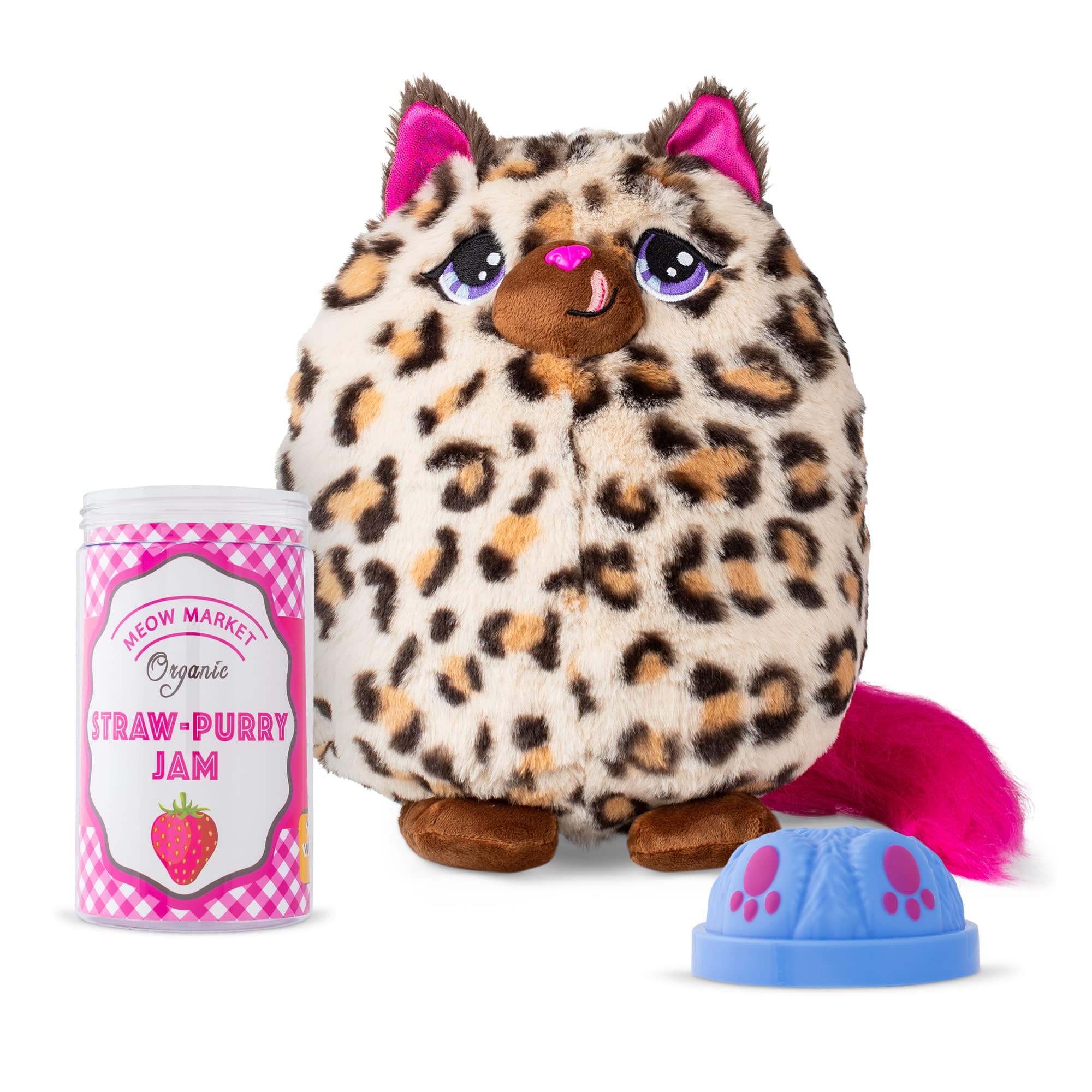Basic Fun 03936 Surprise Cat Plush, Cuddly Soft Toy For Girls And Boys, Suitable For Kids Aged 4+, Assorted 3