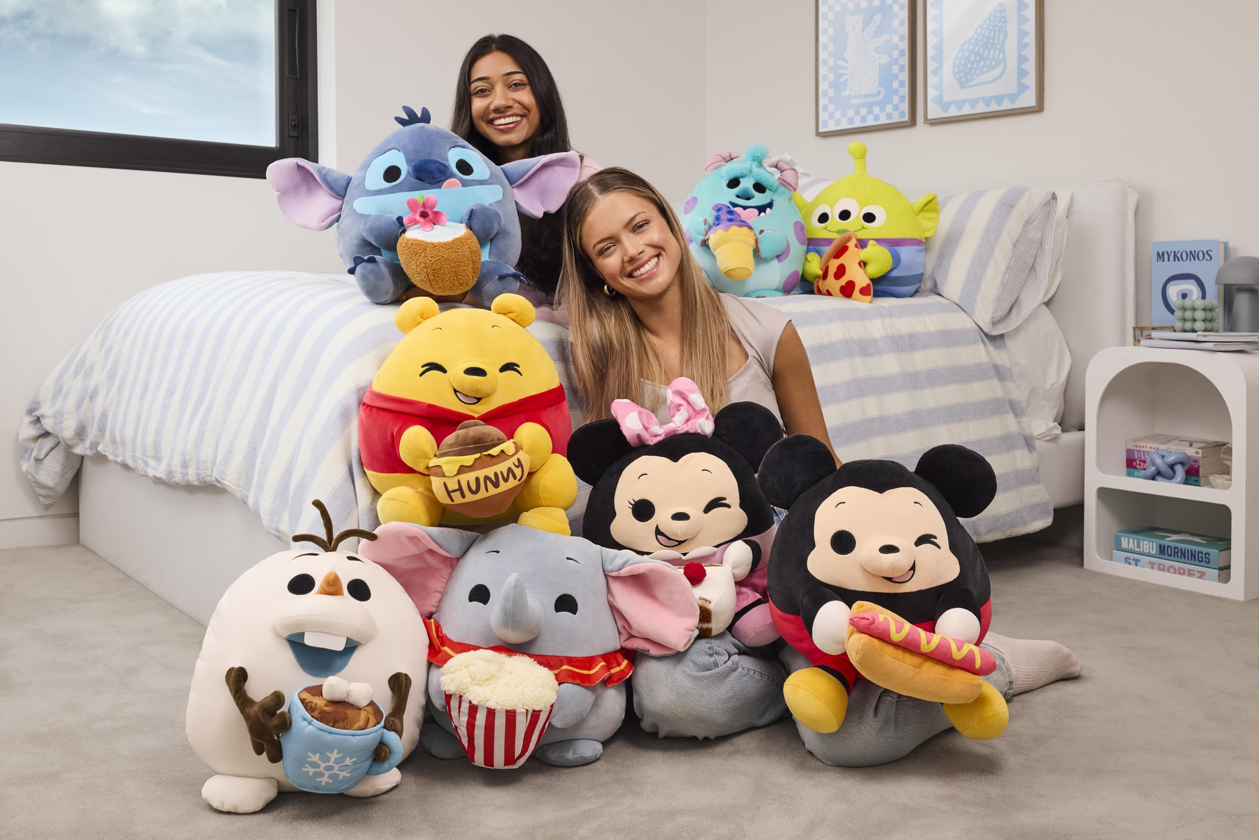 Snackles Disney 14-inch Plush (Alien) by ZURU - Super-Soft Stuffed Animal with Snack Accessory 4