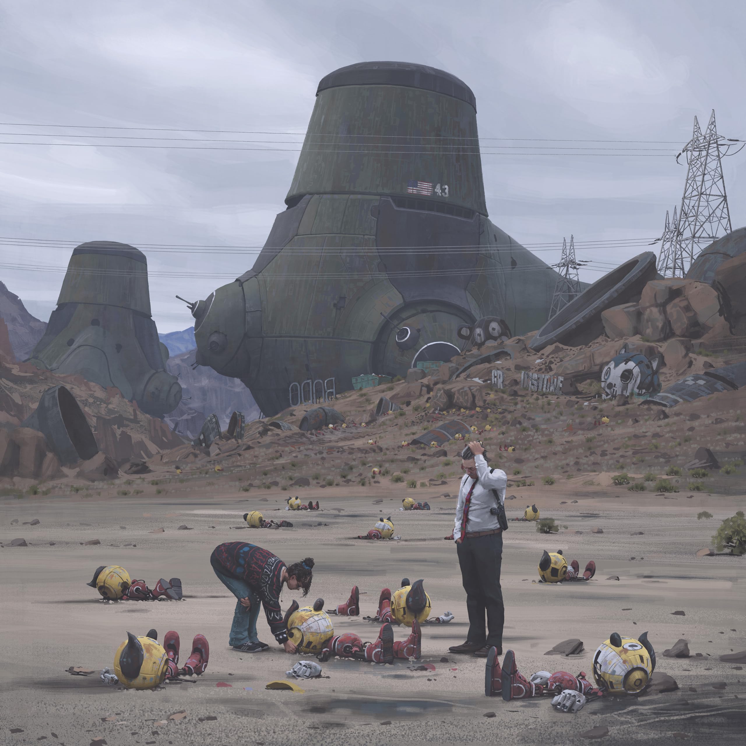 Free League The Electric State – Individuell graviertes Würfelset für Rollenspiele 9