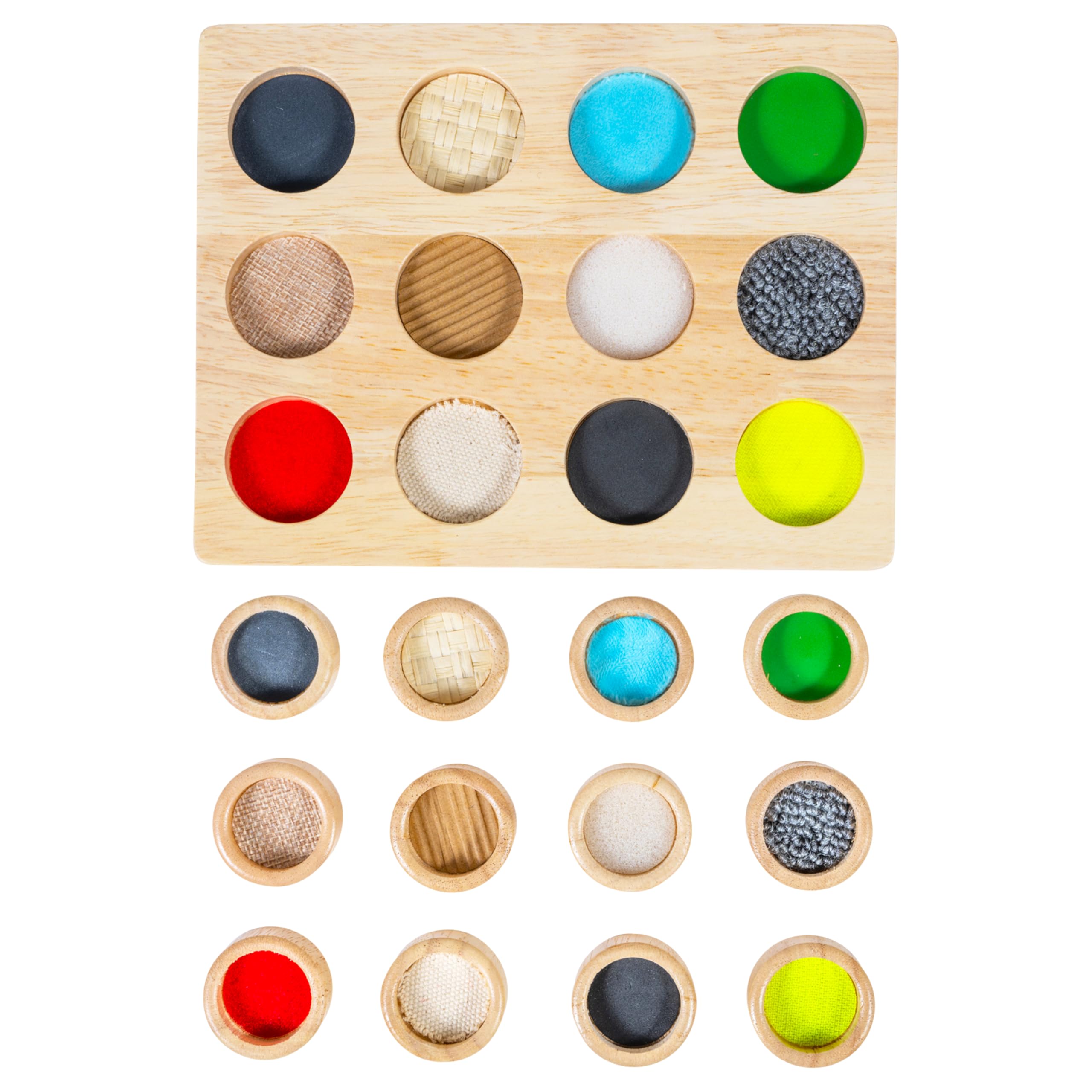 TickiT 72101 Touch and Match Board - Sensory Touch & Feel Game 12