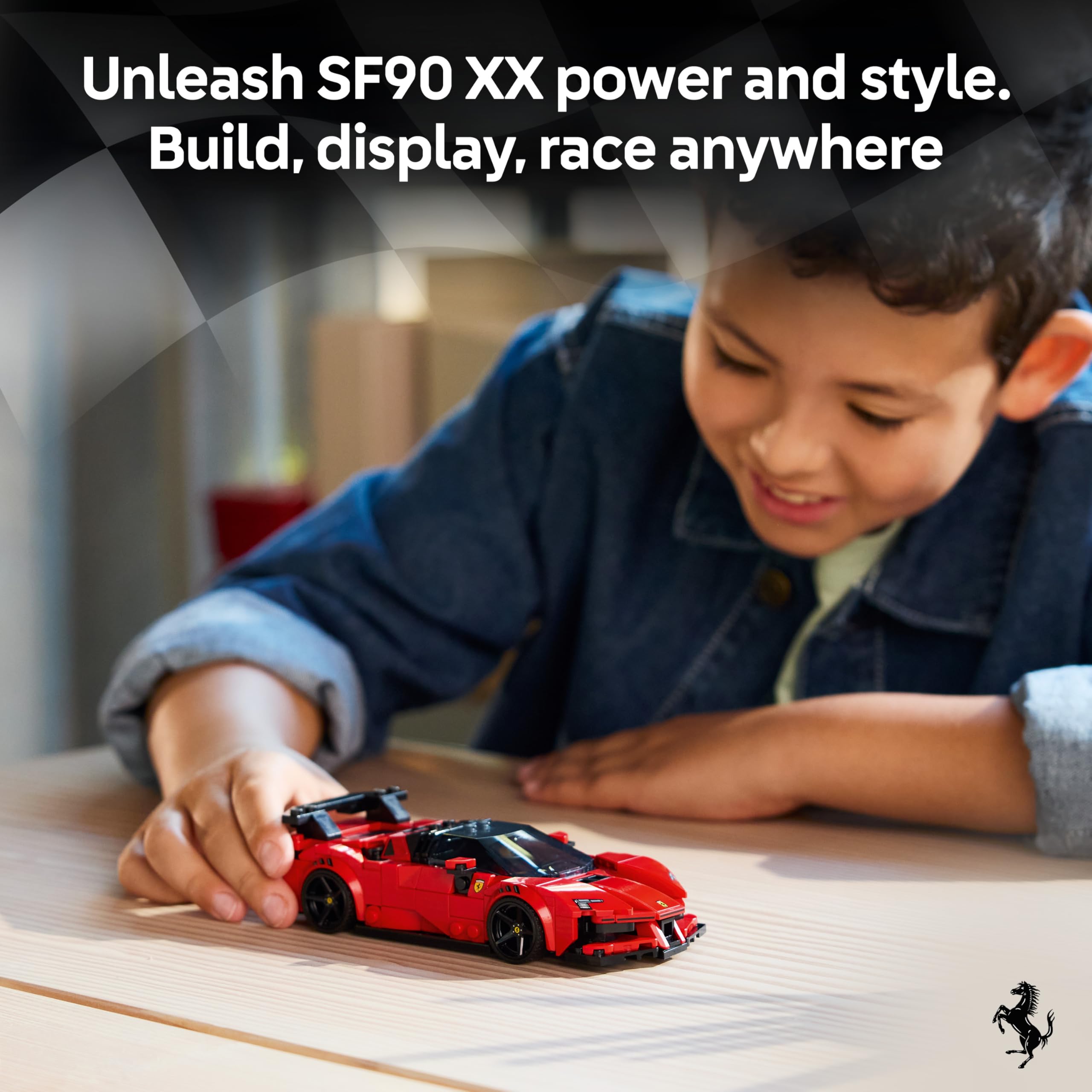 LEGO Speed Champions Ferrari SF90 XX Stradale Sports Car Toy Set 77254 for Ages 9+ 2