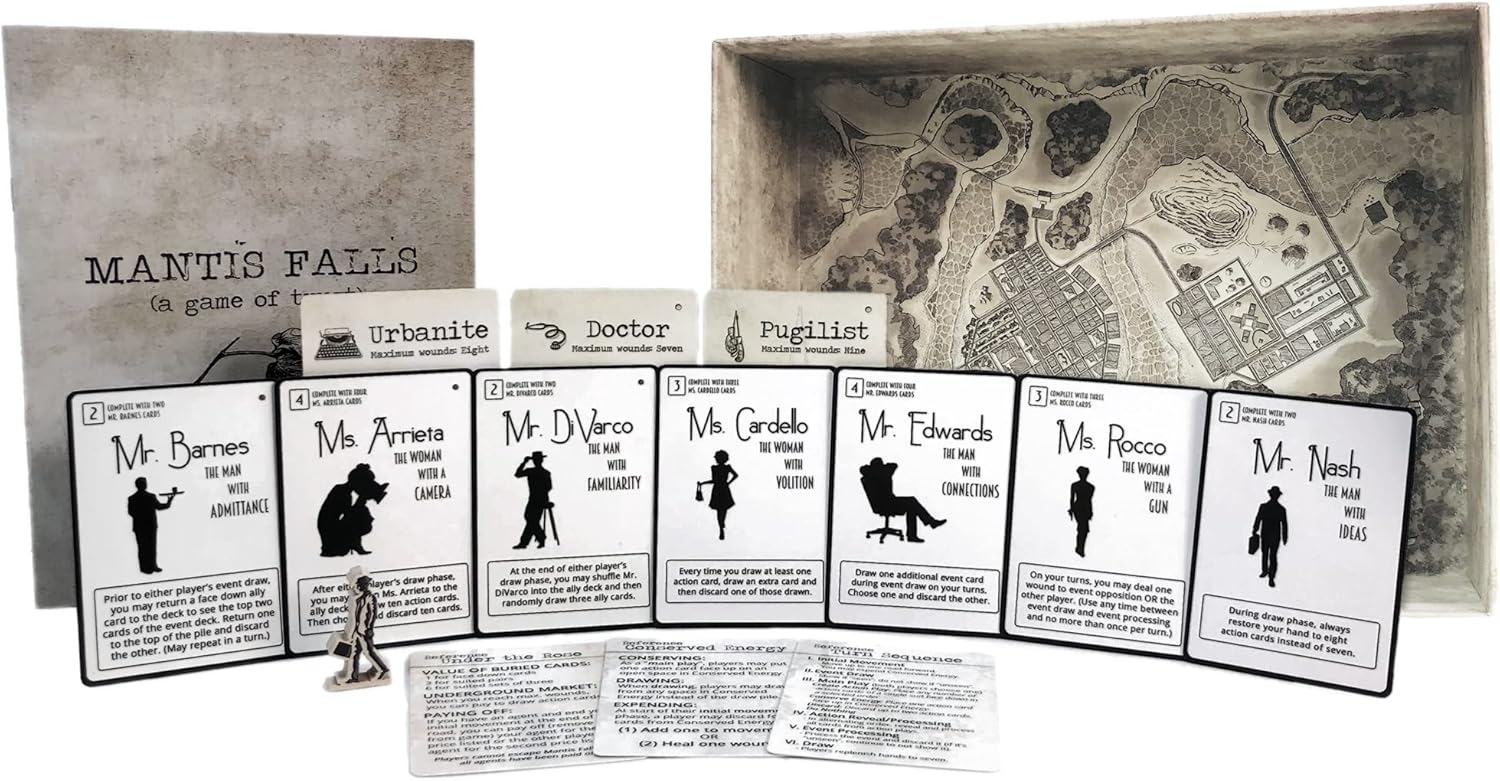 Distant Rabbit Games Mantis Falls Board Game 10