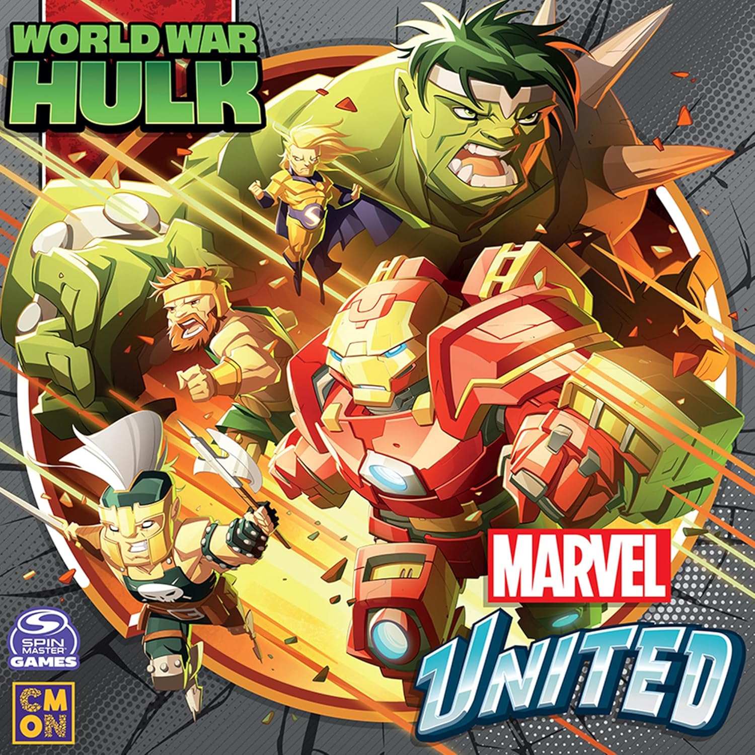CMON Marvel United: World War Hulk Expansion - Tabletop Miniatures Strategy Game