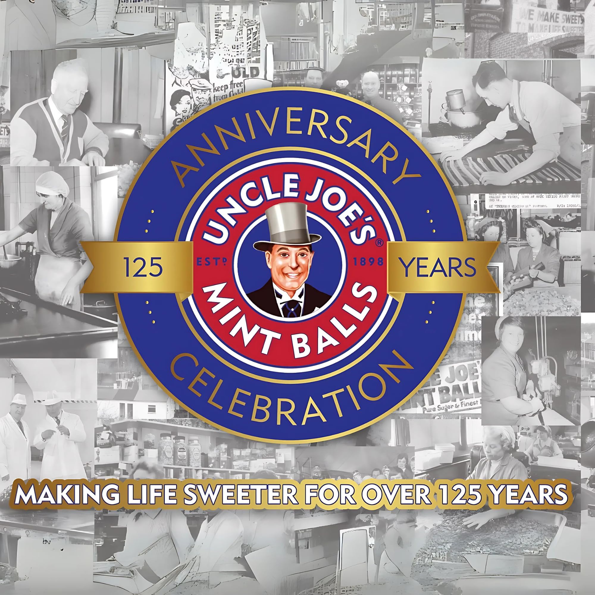 Uncle Joe's Mint Balls 90g Bag - Traditional English Mint Sweets 11