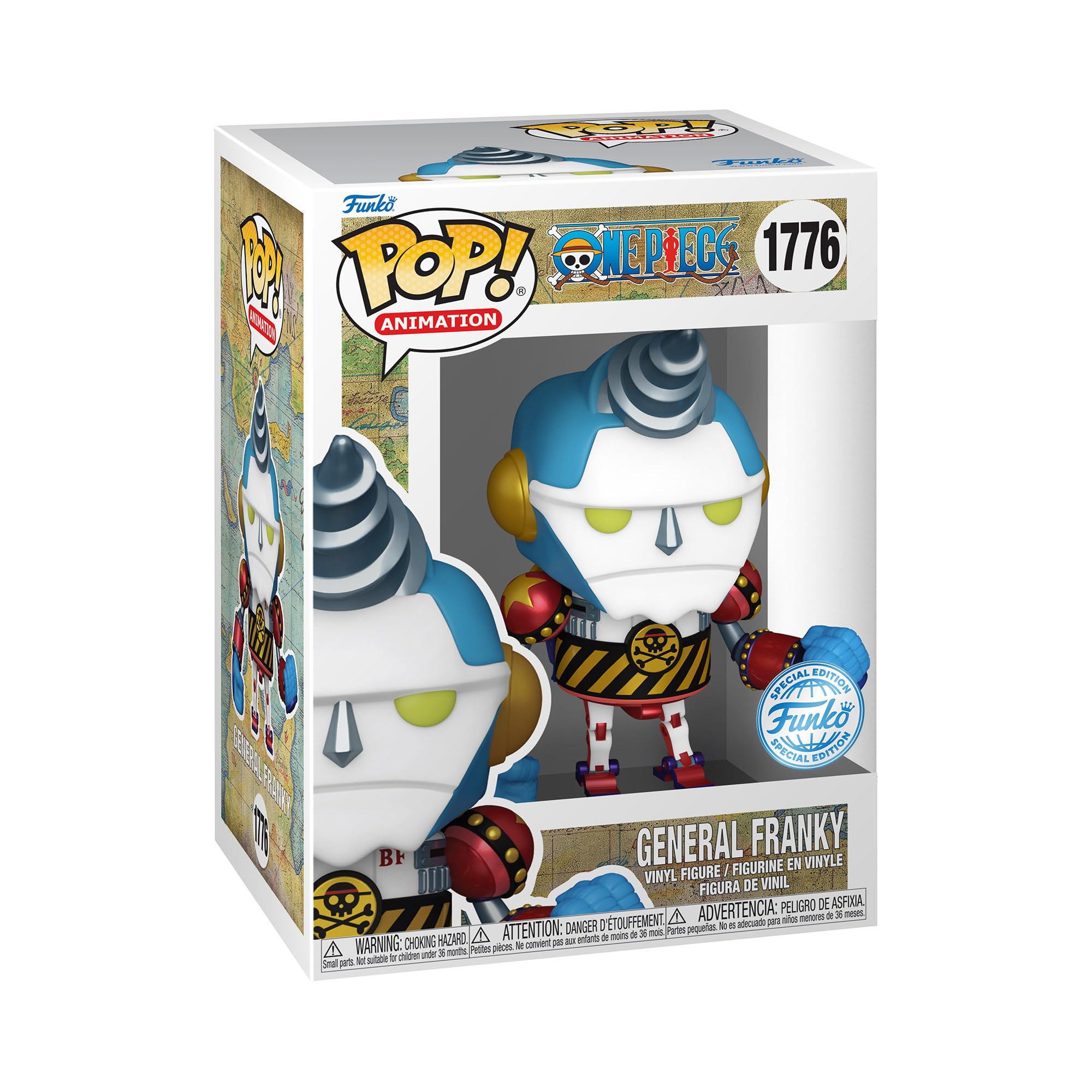 Funko Pop! Animation: One Piece - General Franky Vinyl Figure (82823)