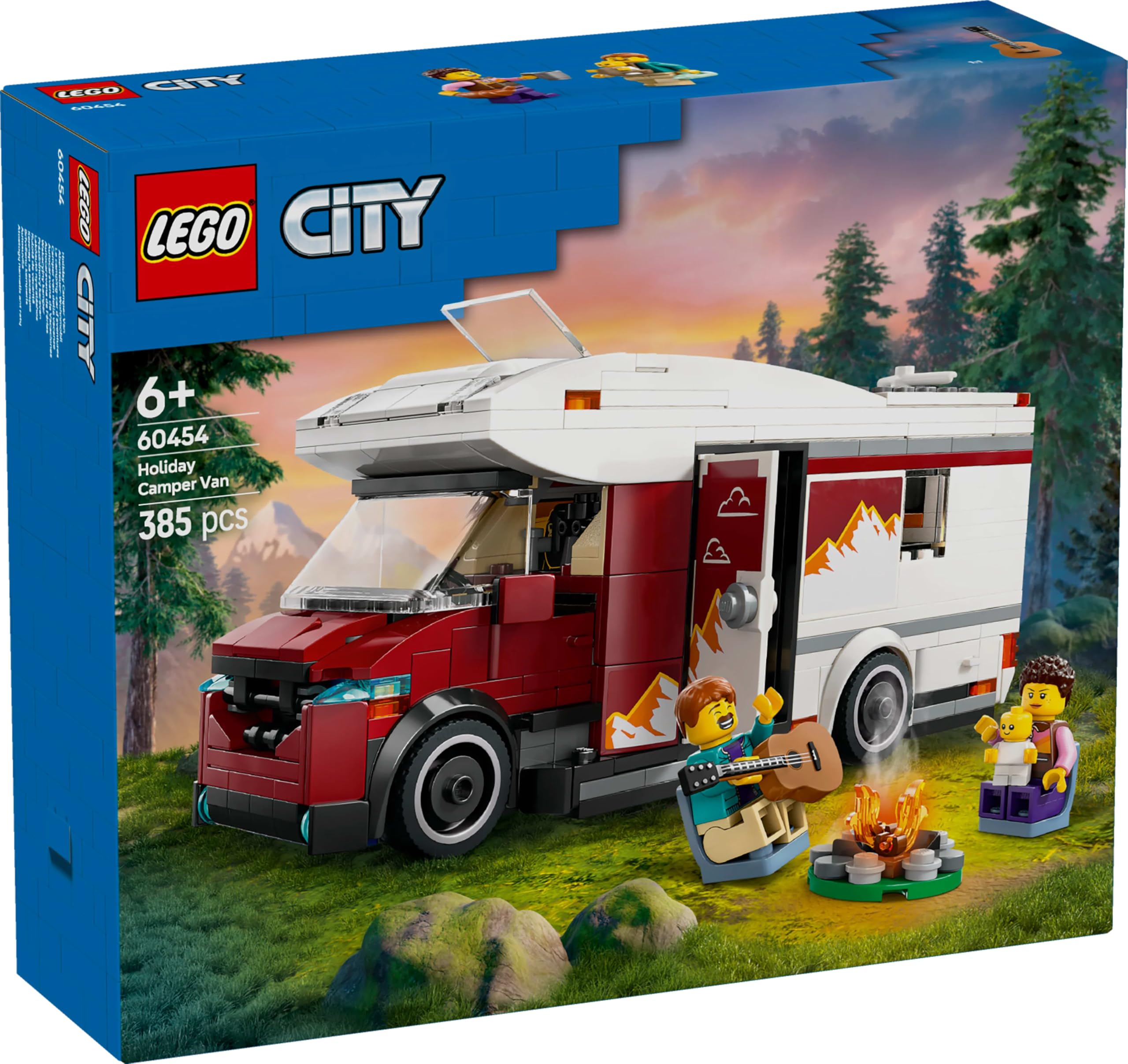 LEGO City Holiday Adventure Camper Van Toy - Building Set for 6+ Year Olds 9