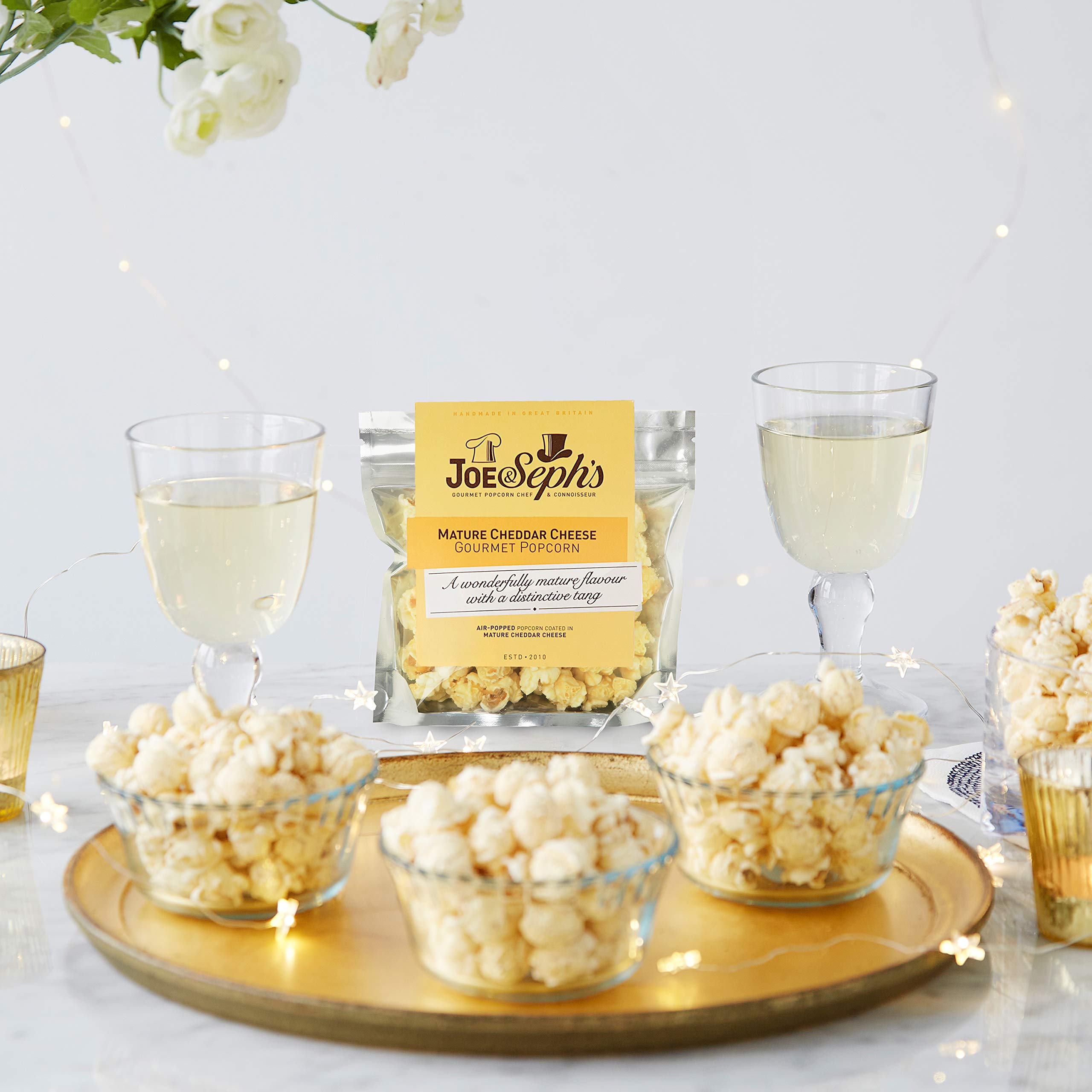 Joe & Seph's Movie Night In Box - Gourmet Popcorn & Chocolate Bites Gift Set (500g) 3