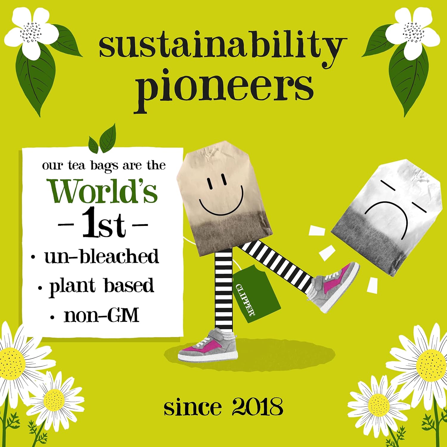 Clipper Organic Everyday Fairtrade Teabags | 80 Black Tea Bags | Unbleached, Biodegradable 6