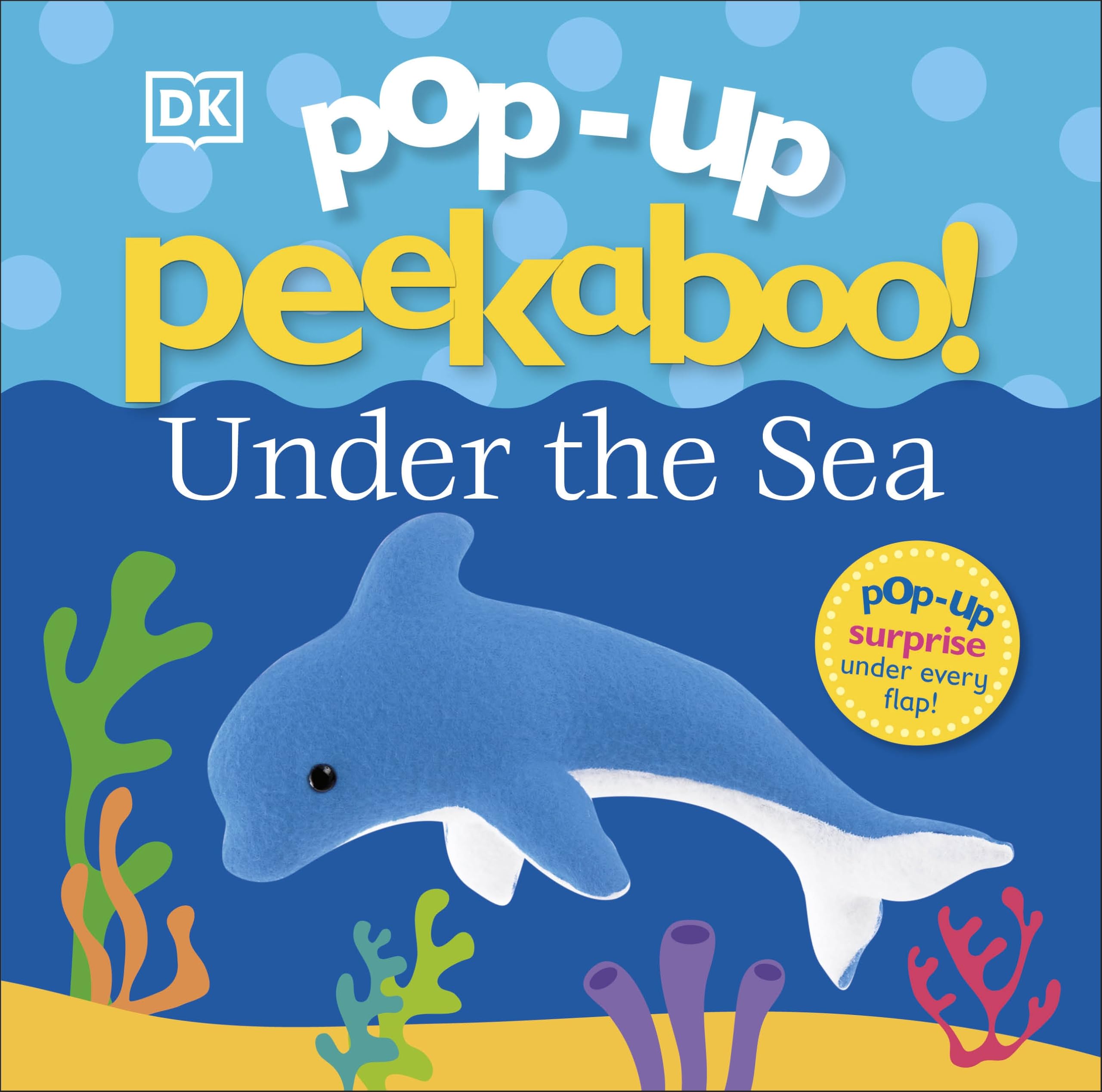 DK Pop-Up Peekaboo! Under The Sea Board Book | Interactive Learning | Ages 1-2 1