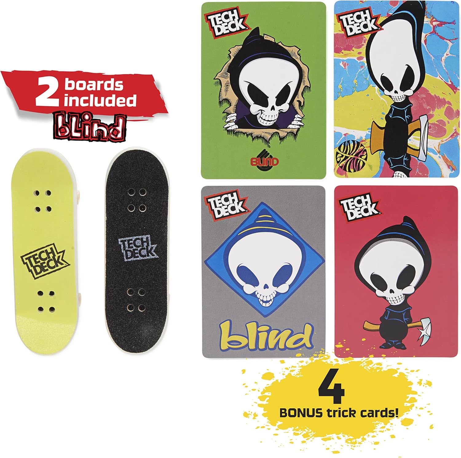 Tech Deck Neon Mega Park X-Connect Creator - Glow-in-the-Dark Customizable Skatepark Playset for Ages 6+ 7