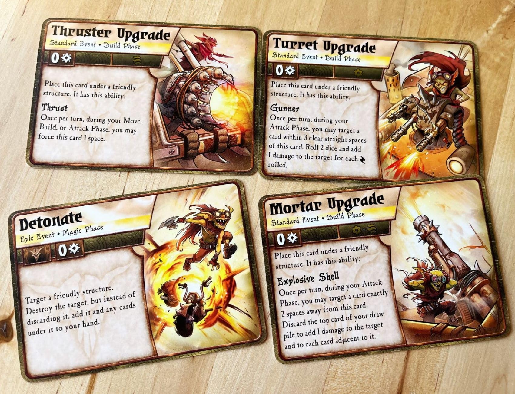 Plaid Hat Games Sand Goblins Fraktionsdeck für Summoner Wars 2. Edition