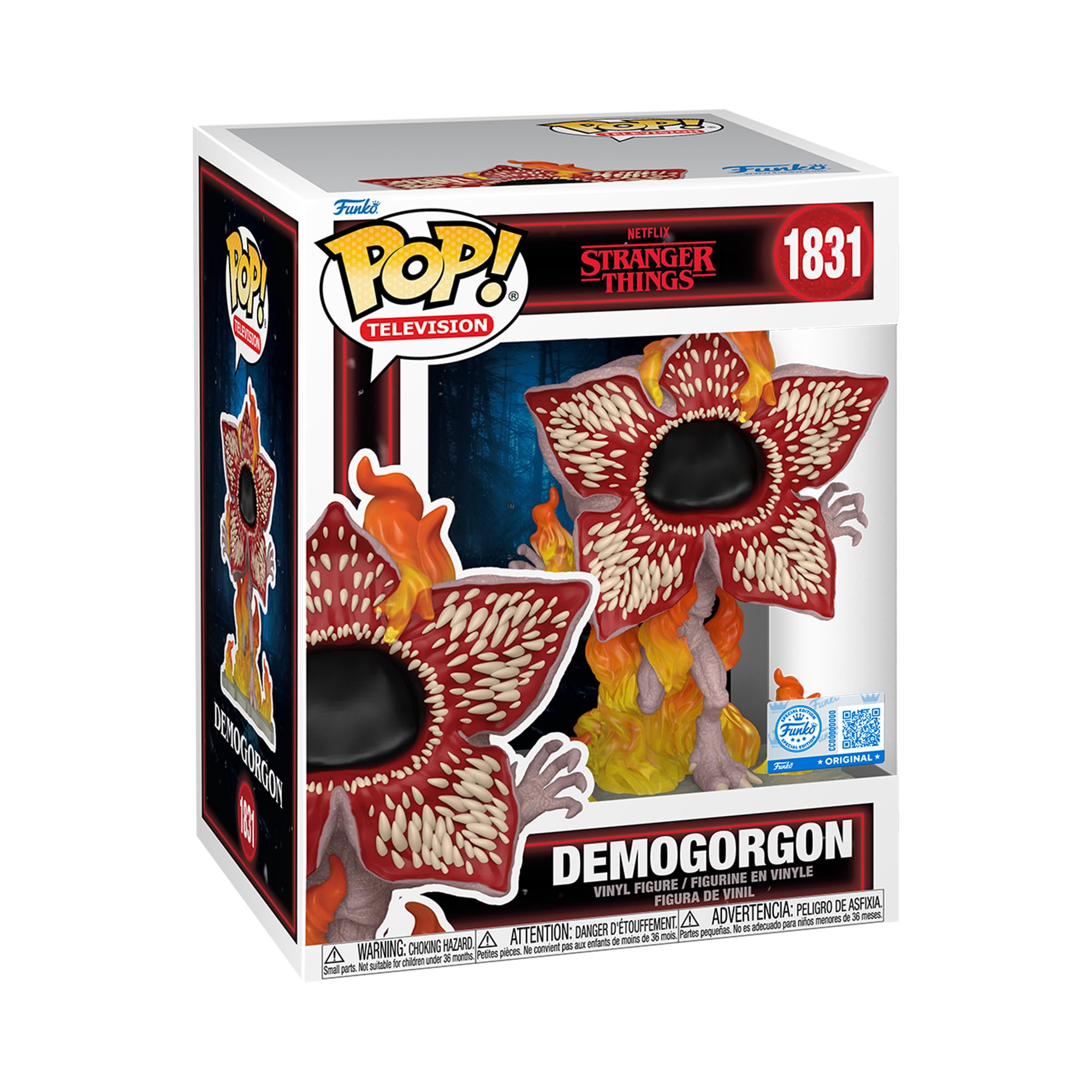 Funko Pop! Premium: Stranger Things - Demogorgon (On Fire) Vinyl Figure 8