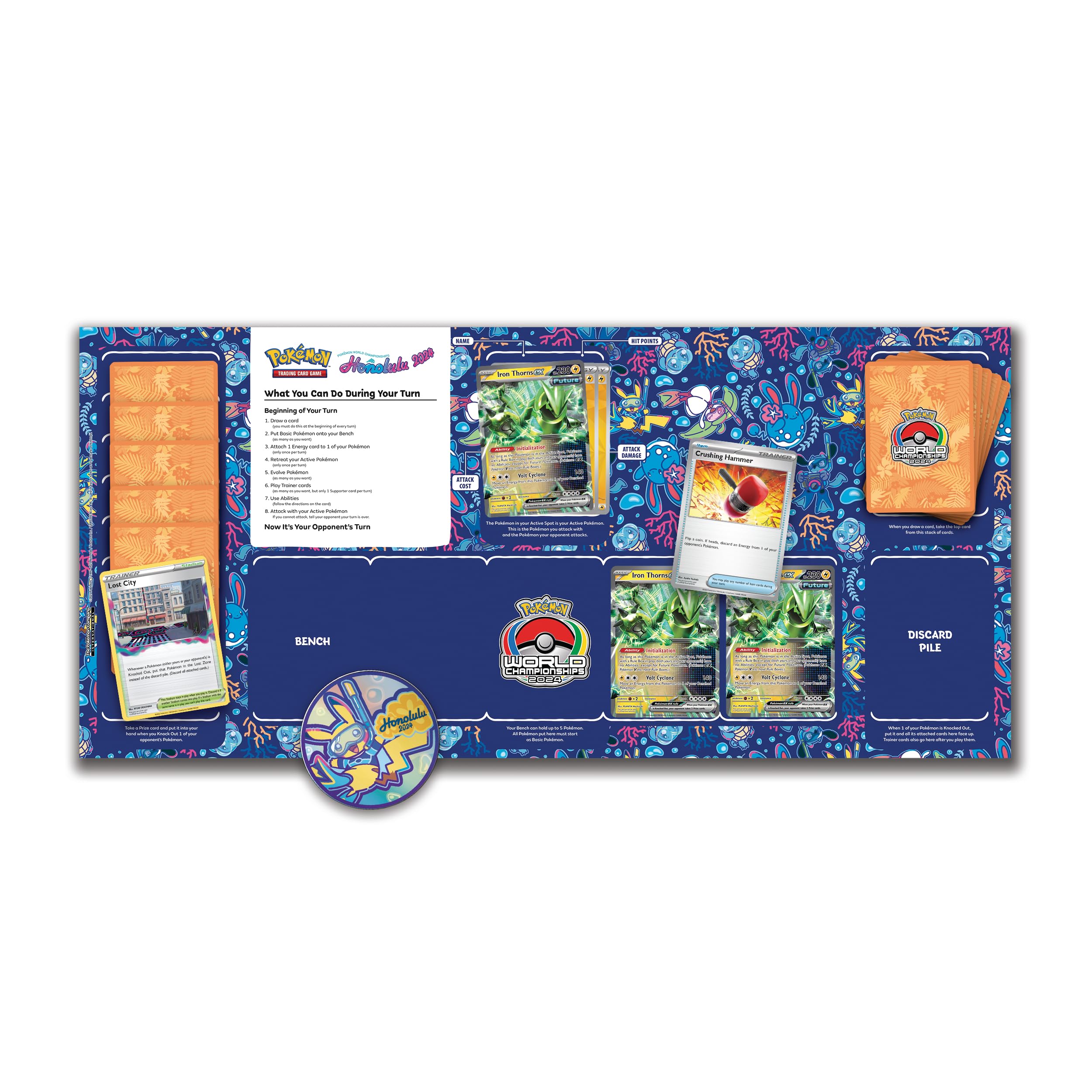 Pokémon TCG: Fernando Cifuentes 2024 World Championships Deck Replica | 60 Cards
