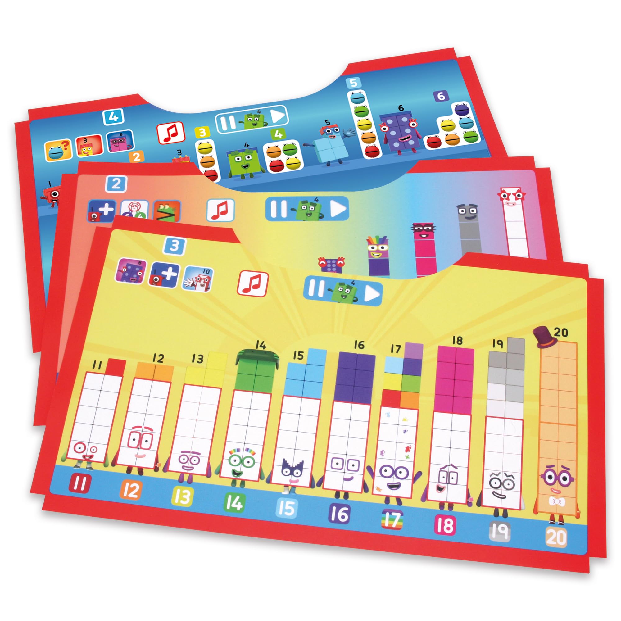 Numberblocks Clip & Learn Number Fun Toy - Educational Electronic Learning Game for Ages 18 Months+ 17