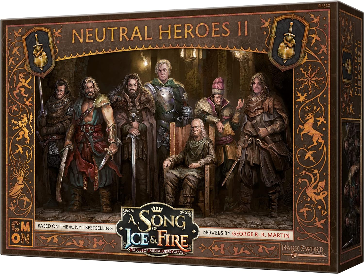 CMON A Song of Ice and Fire: Neutral Heroes II Expansion Miniatures Game