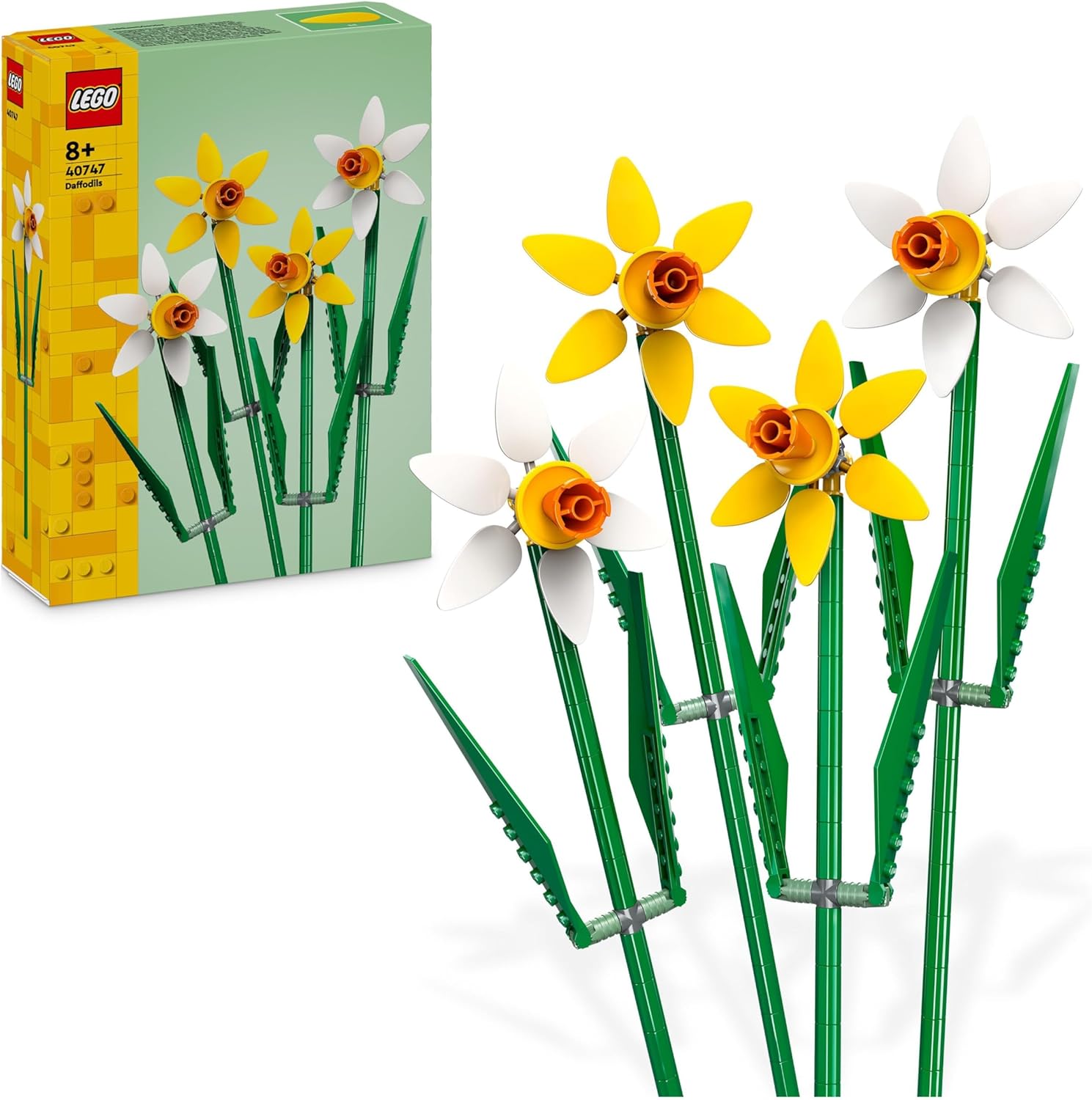 LEGO Creator Daffodils Artificial Flower Set 40747