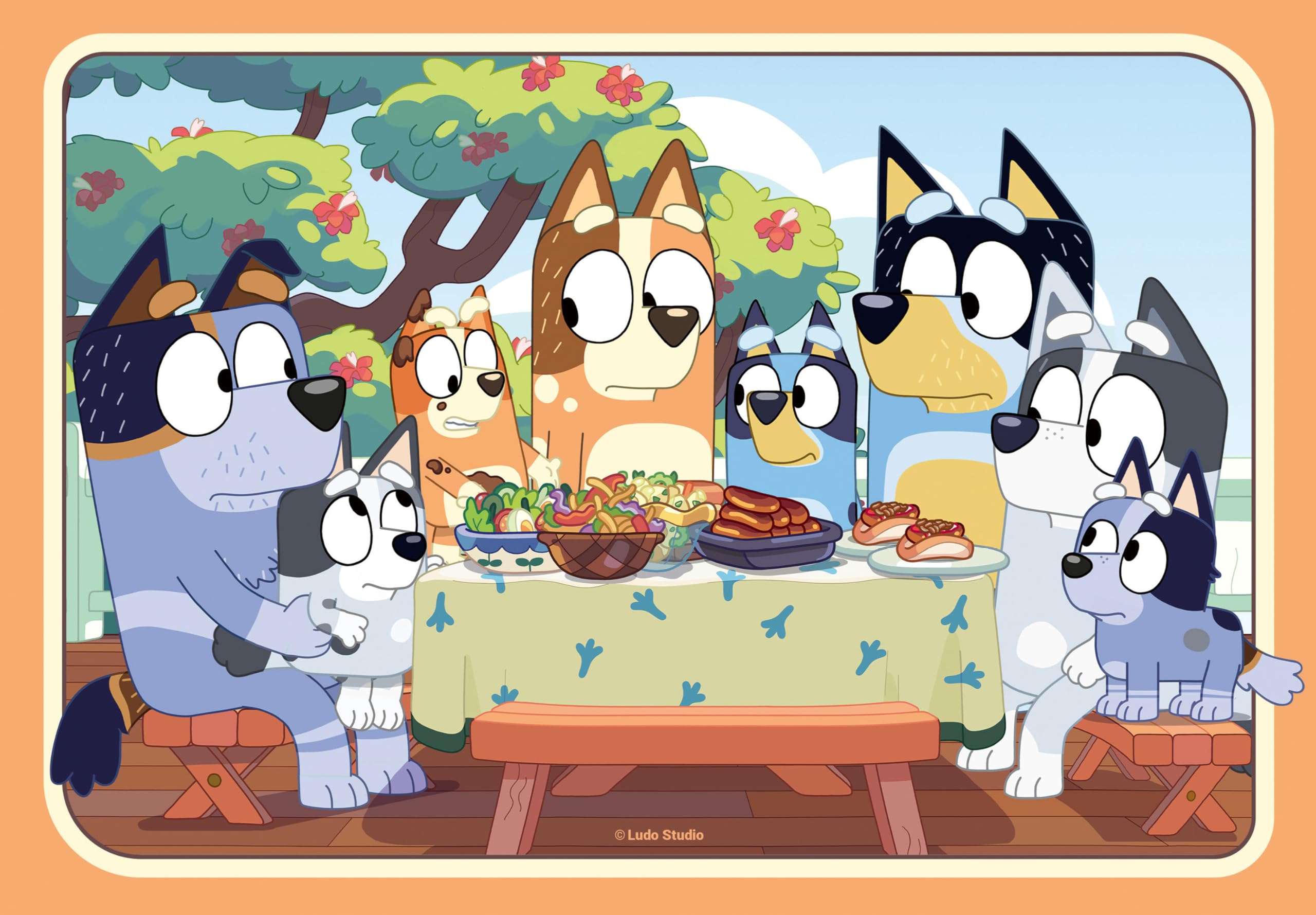 Ravensburger Bluey 2x24 Piece Jigsaw Puzzles for Kids - Ages 4 and Up