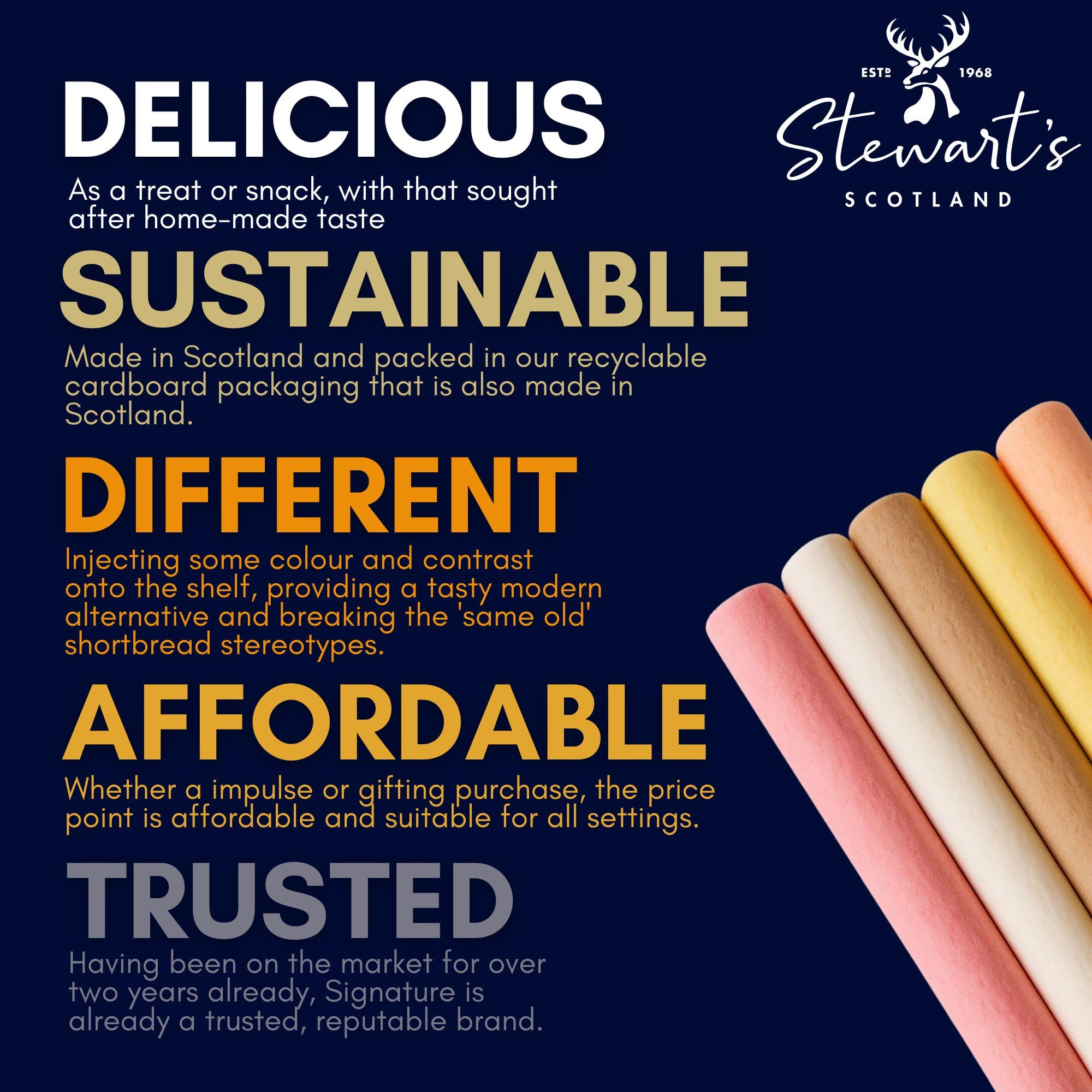 Stewart's Edinburgh Rock Sticks, 135g - Vegan Friendly Scottish Confectionery 4