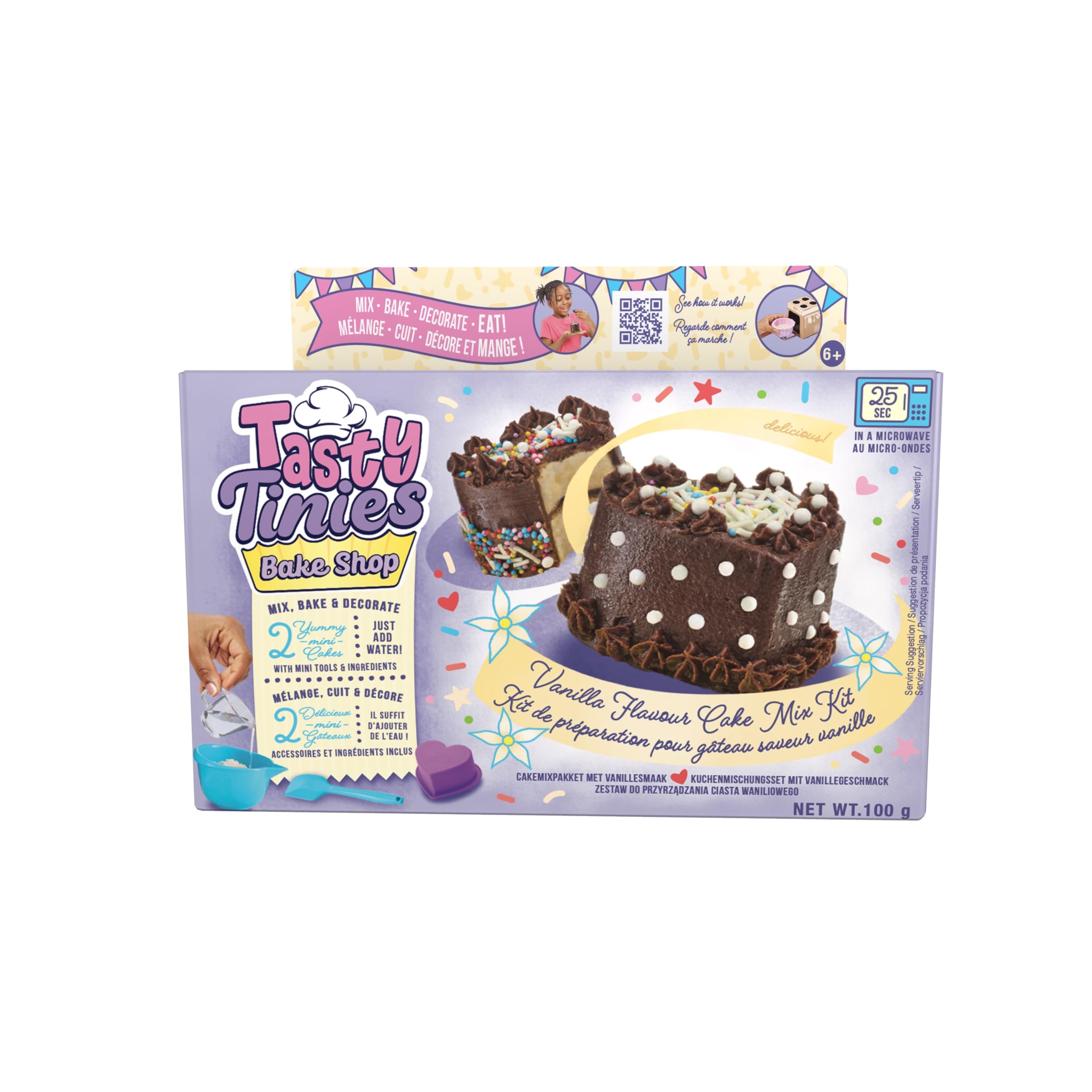 Tasty Tinies - Bake Shop Cake Mix Kit with Chocolate Cake & Frosting