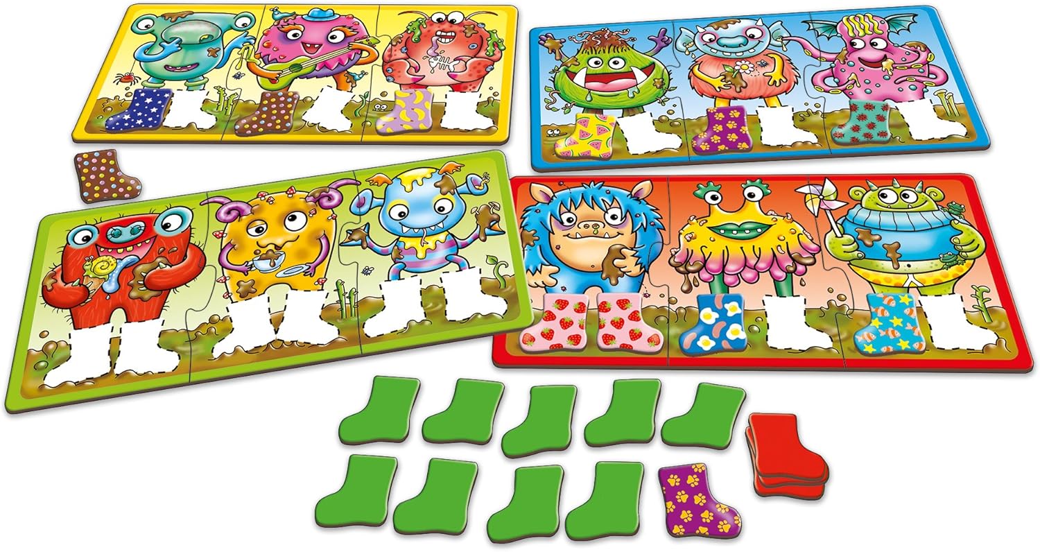 Orchard Toys Smelly Wellies Game Board Game 4