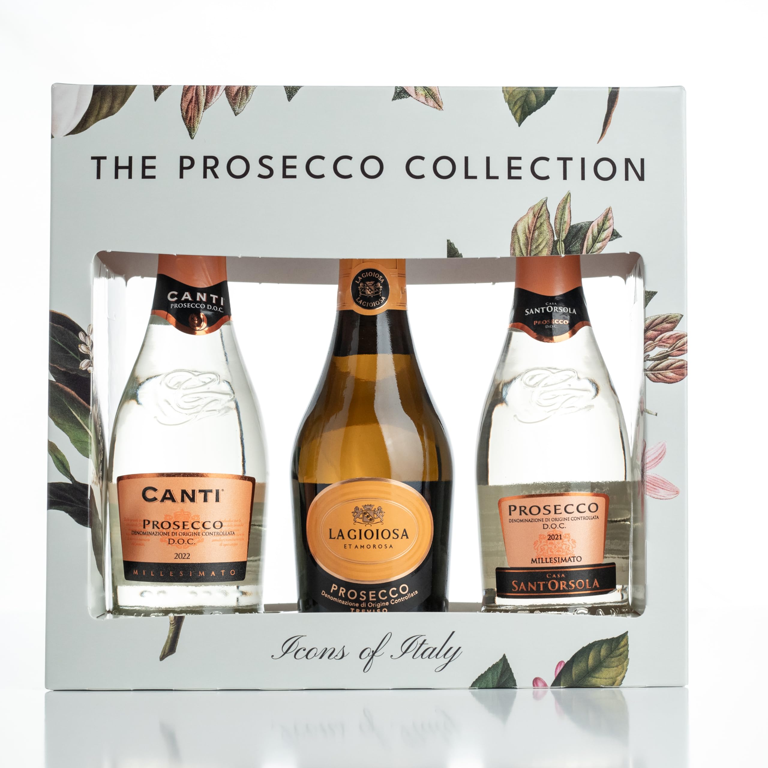 Canti, La Gioiosa & Sant'Orsola - Prosecco Collection Gift Box (3 x 20cl)