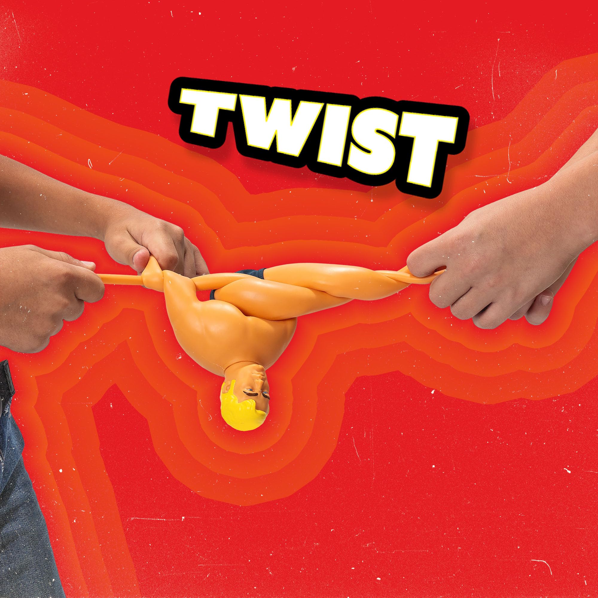 Stretch Armstrong 10-Inch Retro Action Figure - Super Stretchable Latex Rubber Toy 3