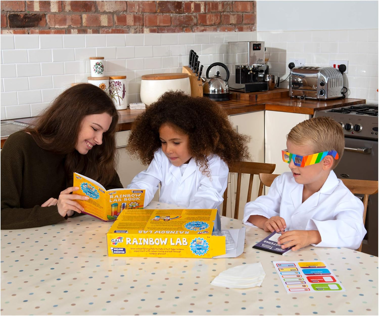 Galt Toys Rainbow Lab Science Kit – MINT-Experimente für Kinder im Alter von 5–10 Jahren 12