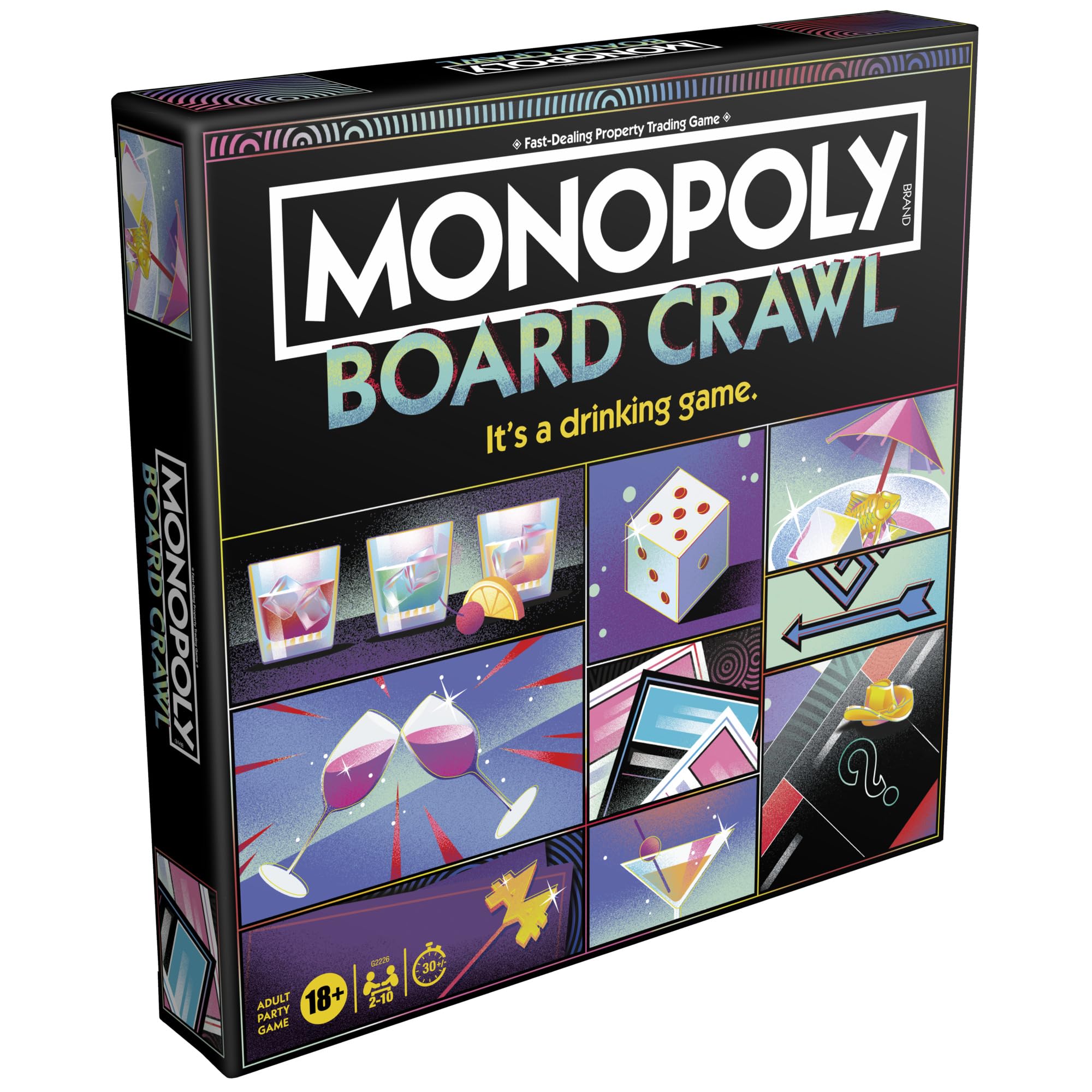 Monopoly Board Crawl Party Game – Official Adult Drinking Game Edition 4
