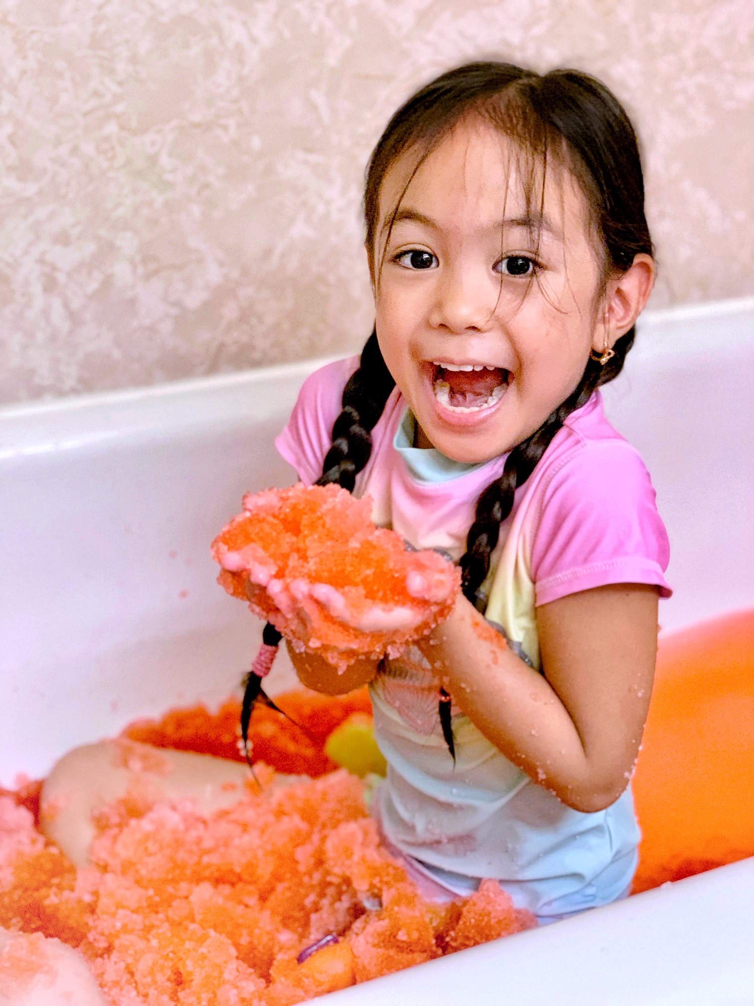 Zimpli Kids Eco Gelli Baff Orange - Bath Play Experience (300g) 3