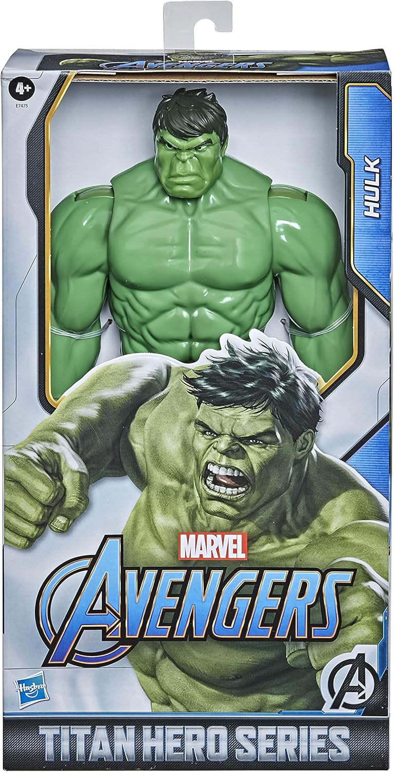 Marvel Avengers Titan Hero Series 30-cm Hulk Action Figure - Blast Gear Compatible 3