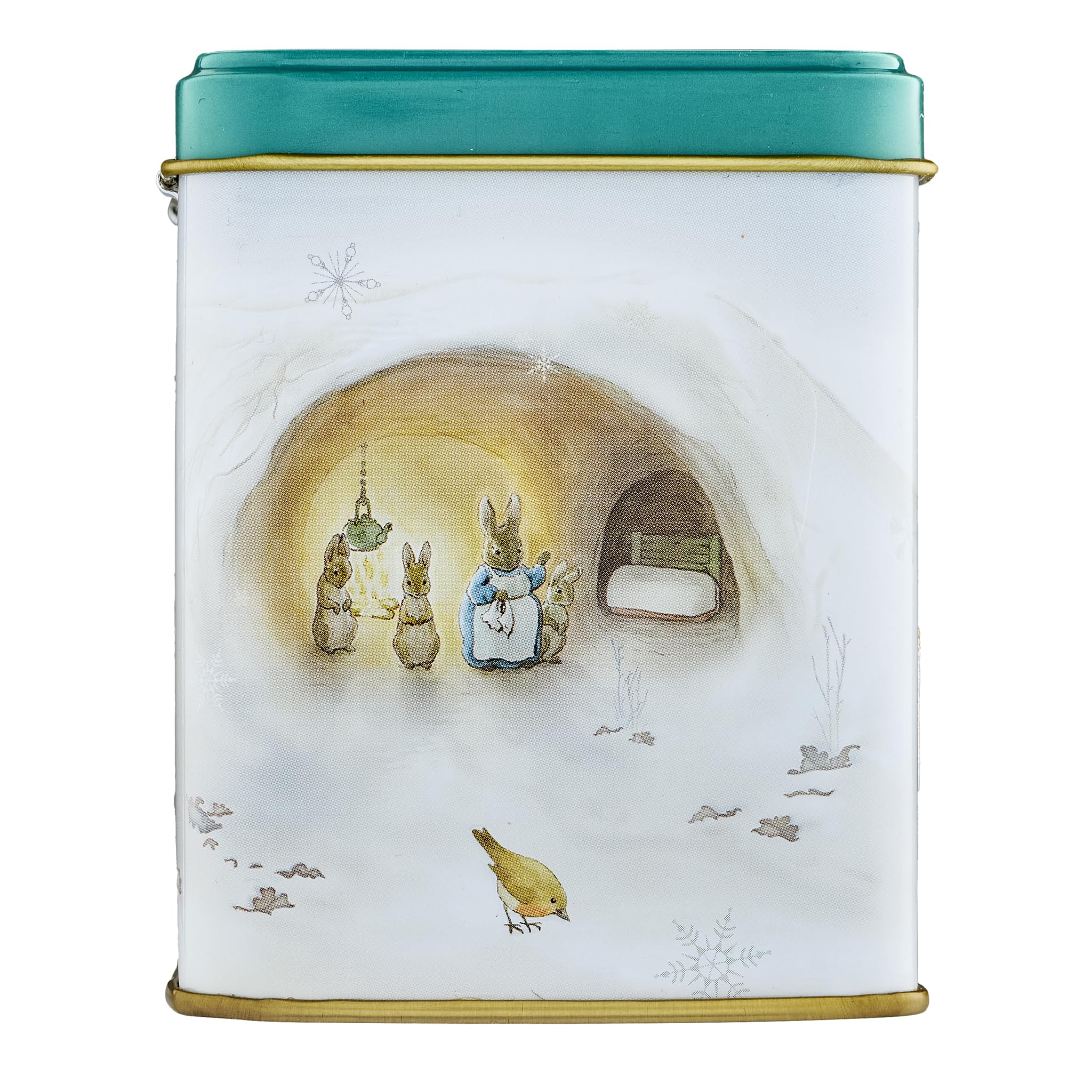 New English Teas Peter Rabbit Christmas Tea Caddy - 40 English Breakfast Tea Bags 11