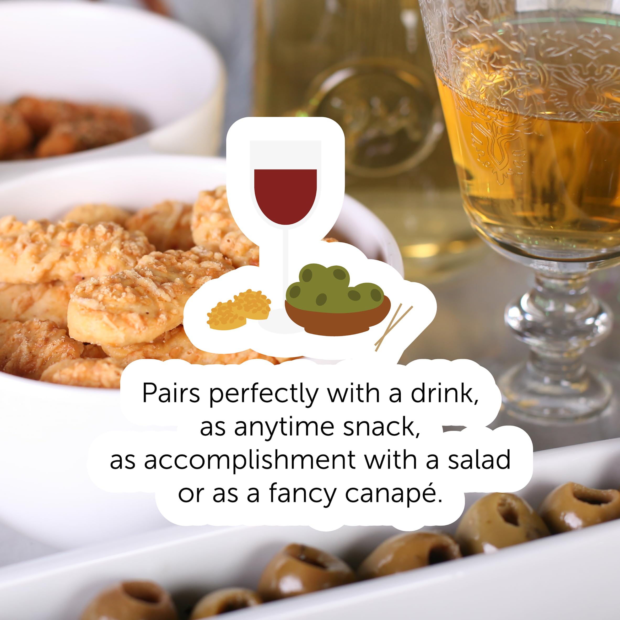 Buiteman Gouda Biscuit 75g - Savoury Crumble Biscuit with Aged Cheese Flavor 6