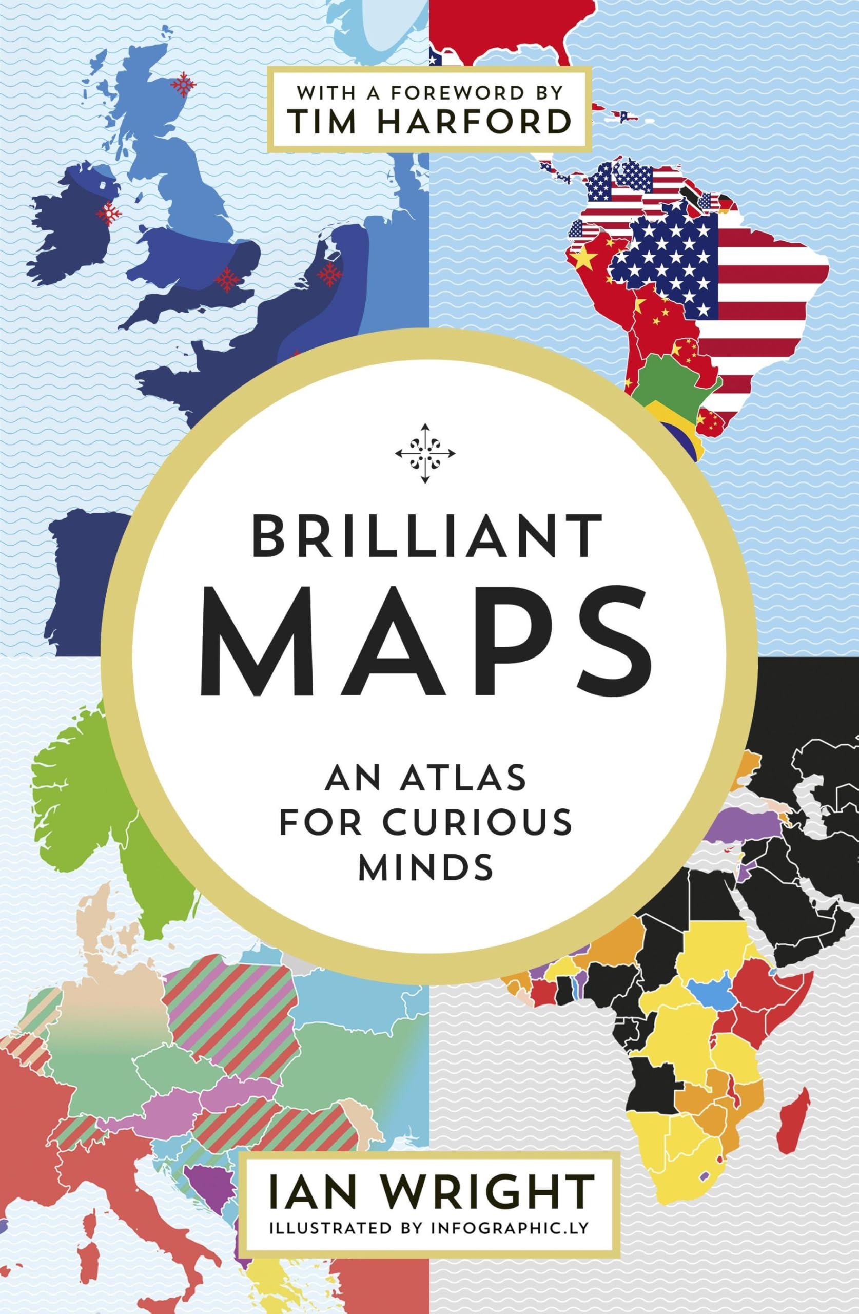 Granta Books Brilliant Maps: An Atlas for Curious Minds | Paperback | English