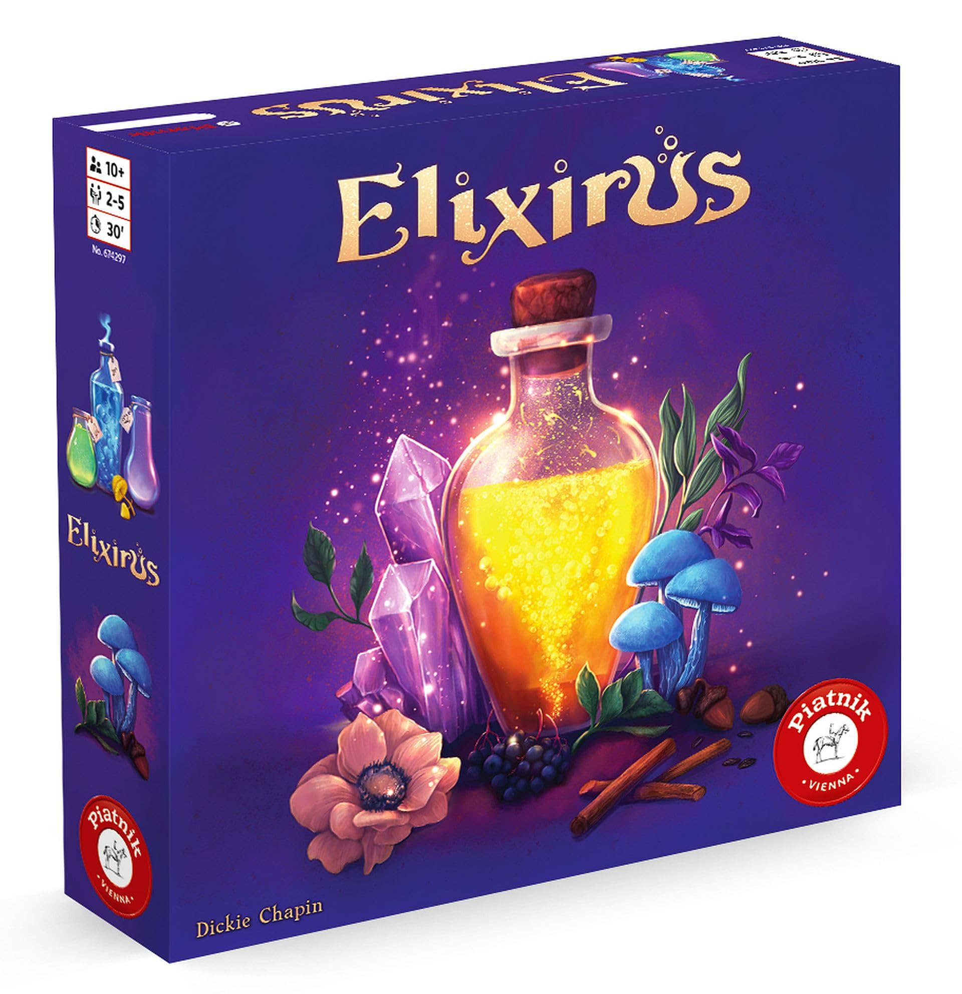 Piatnik Elixirus 674297 - Family Worker Insertion Game | 2-5 Players | 30 Min Playtime