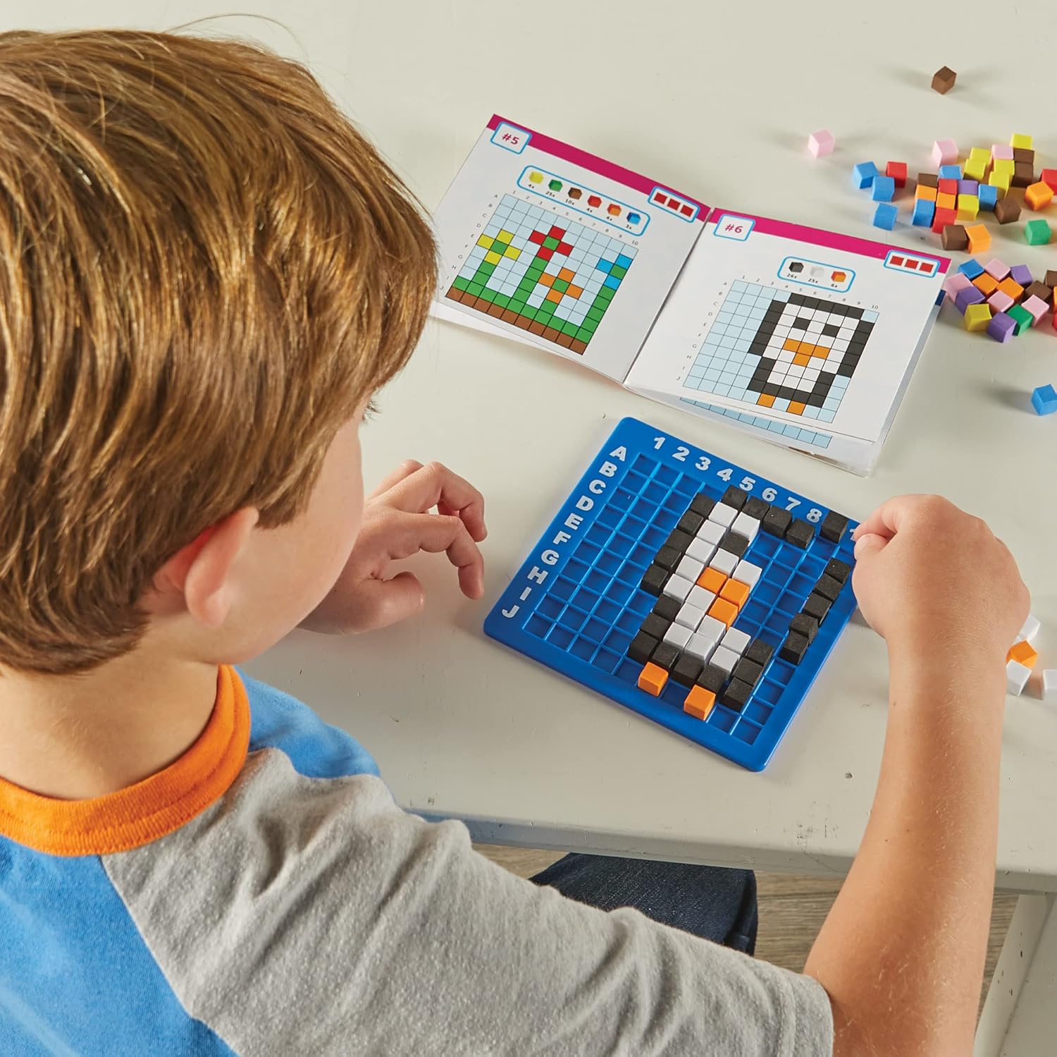 STEM Explorers Pixel Art Challenge - 400-Piece Educational Building Set for Ages 5+ 4