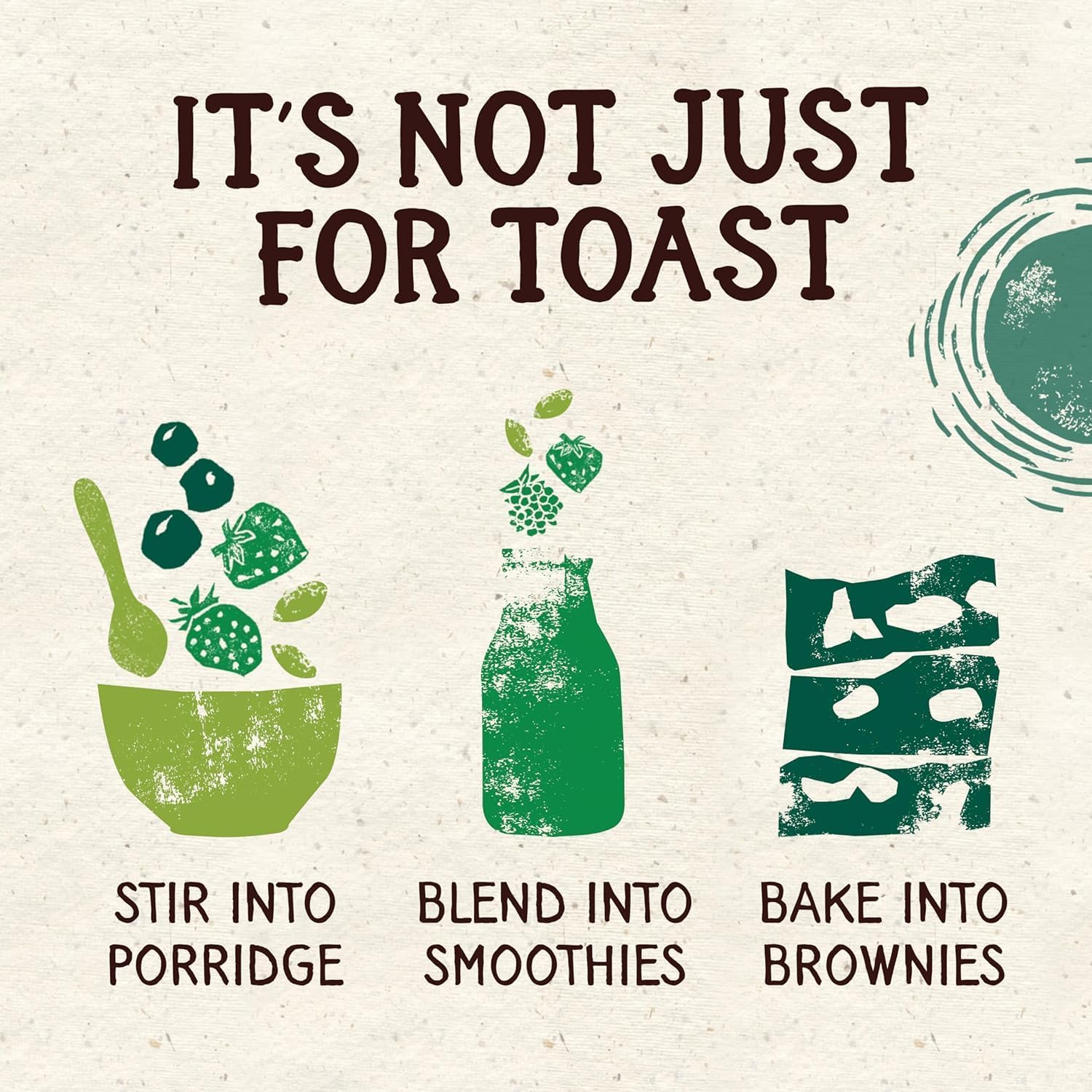 Whole Earth Crunchy Peanut Butter 1 kg - No Added Sugar, High in Fibre, Gluten Free 6