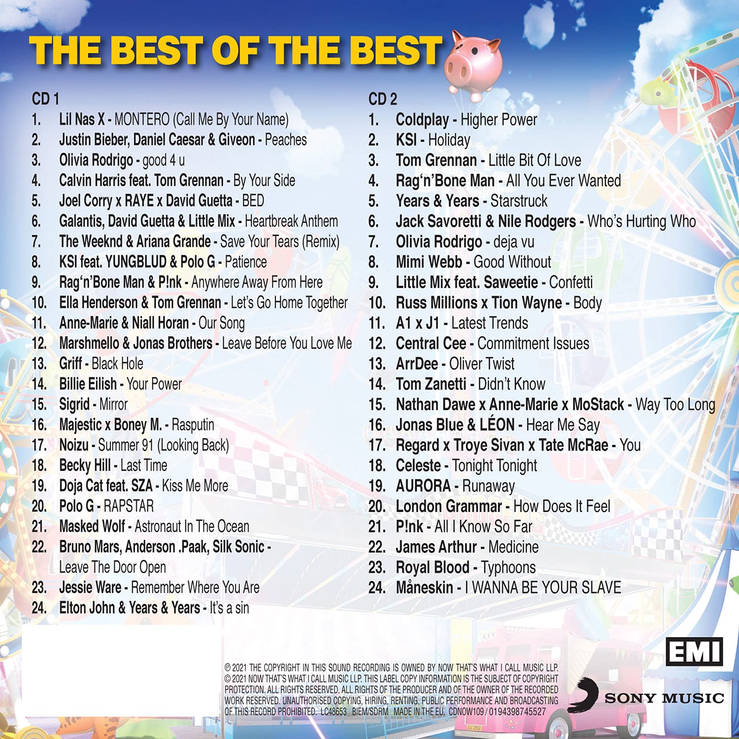 NOW That's What I Call Music! 109 - Audio CD 4