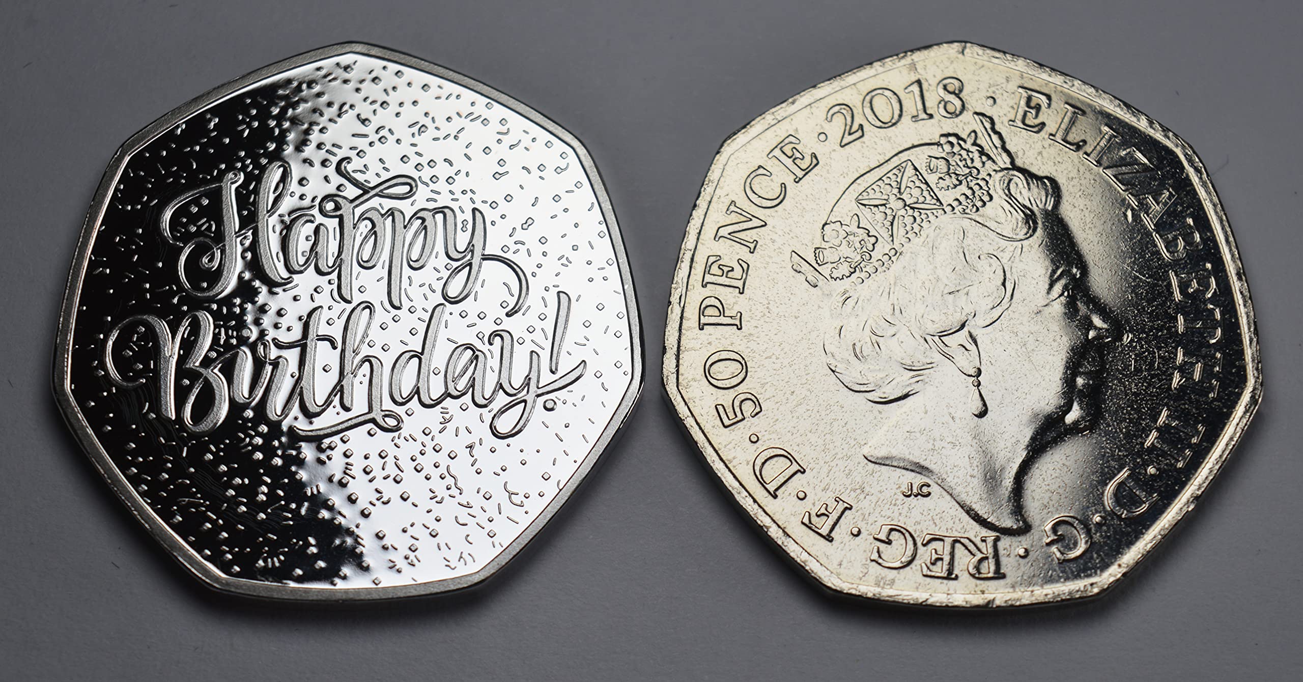 The Commemorative Coin Company 70th Birthday .999 Silver Commemorative Coin 5