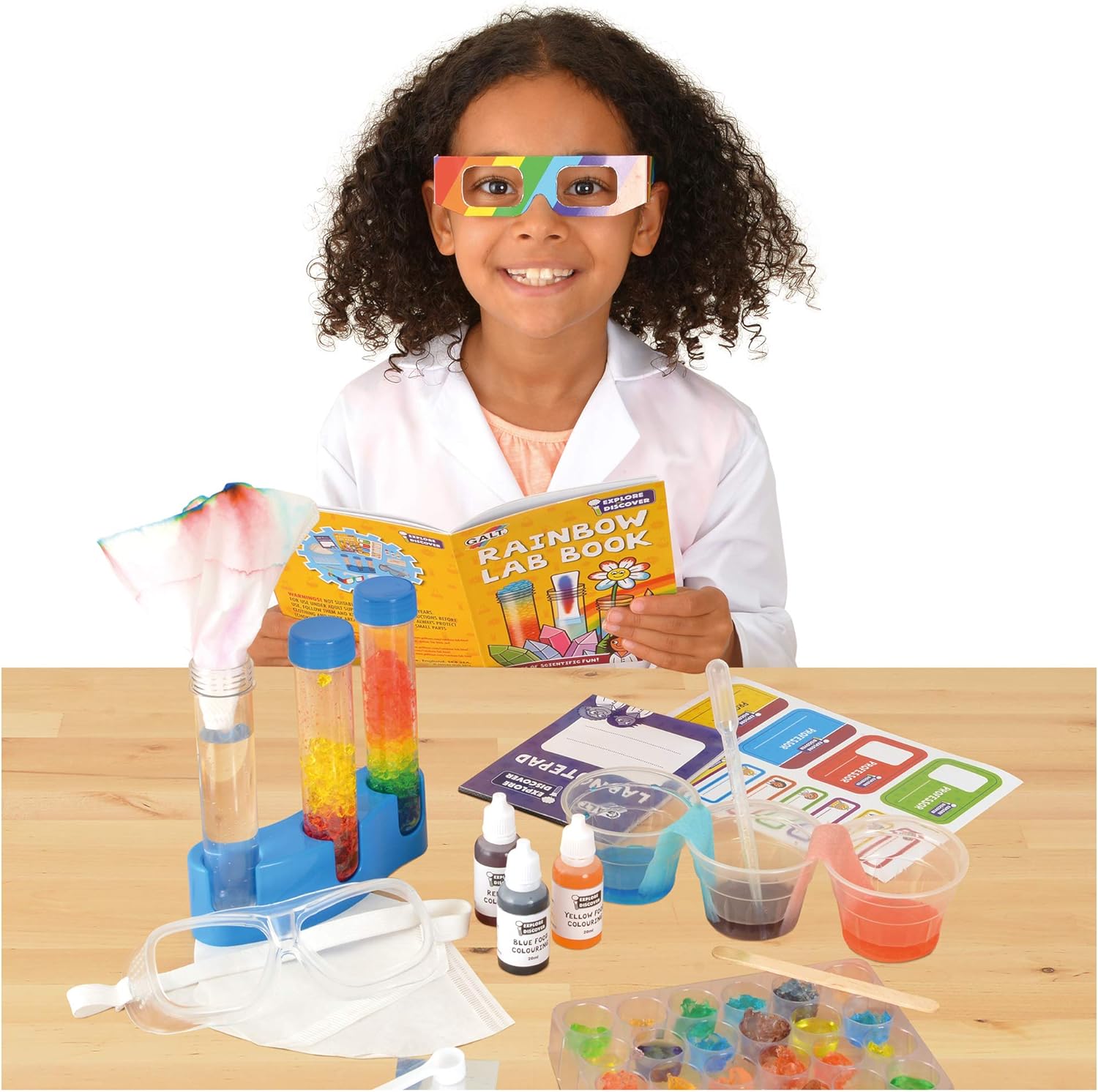 Galt Toys Rainbow Lab Science Kit – MINT-Experimente für Kinder im Alter von 5–10 Jahren 4