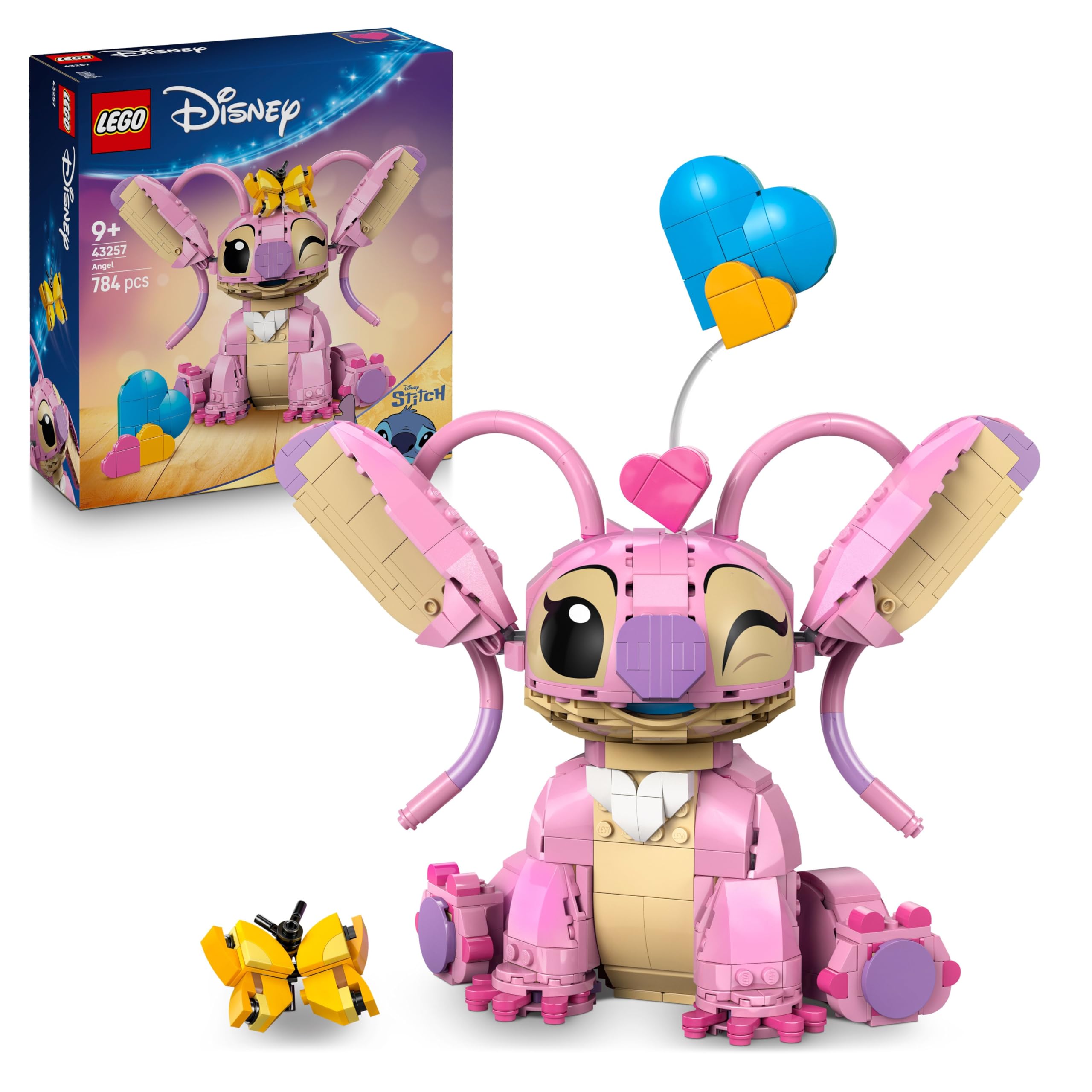 LEGO Disney Angel 43257 Building Set for Ages 9+ | Movable Parts | Display Figure 1