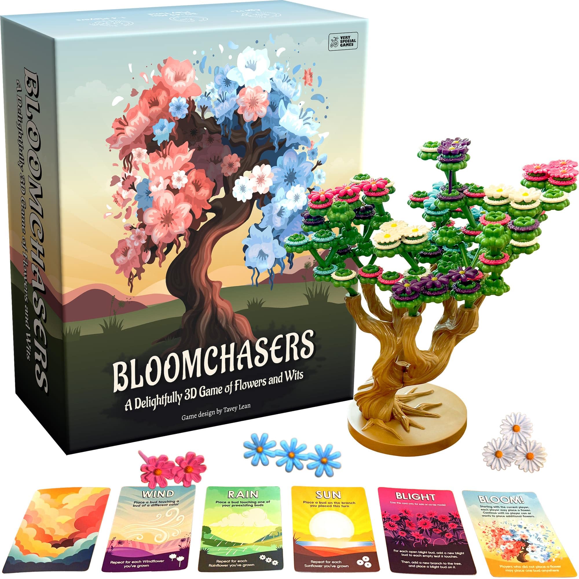 Bloomchasers - 3D Tree Strategy Board Game | 1-4 Players | Ages 12+ 6