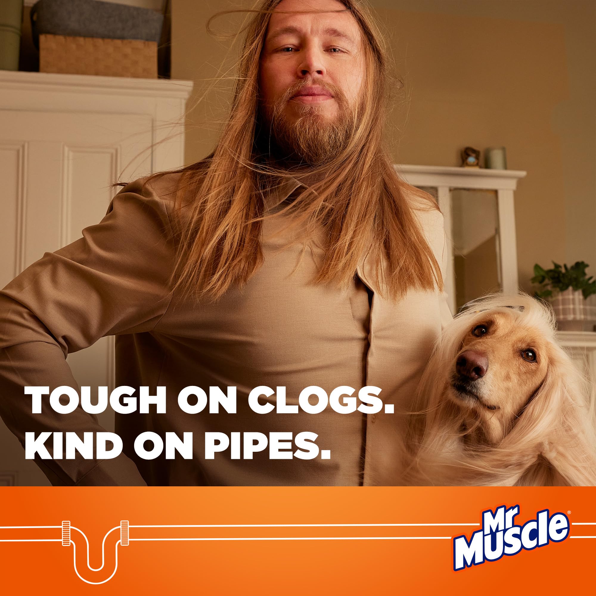 Mr Muscle - Pet Hair Drain Unblocker Gel 8