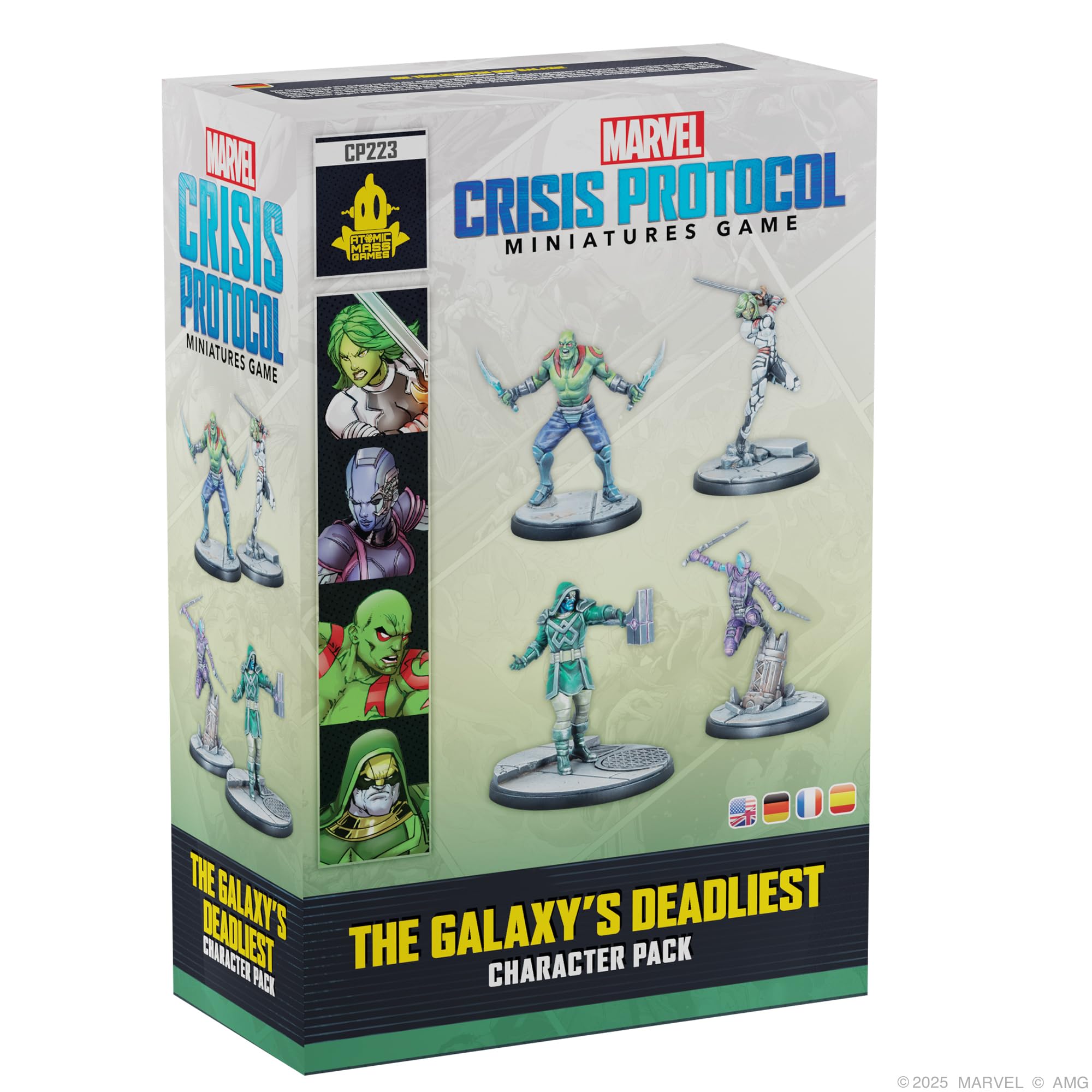 Atomic Mass Games Marvel Crisis Protocol - The Galaxy's Deadliest Affiliation Pack