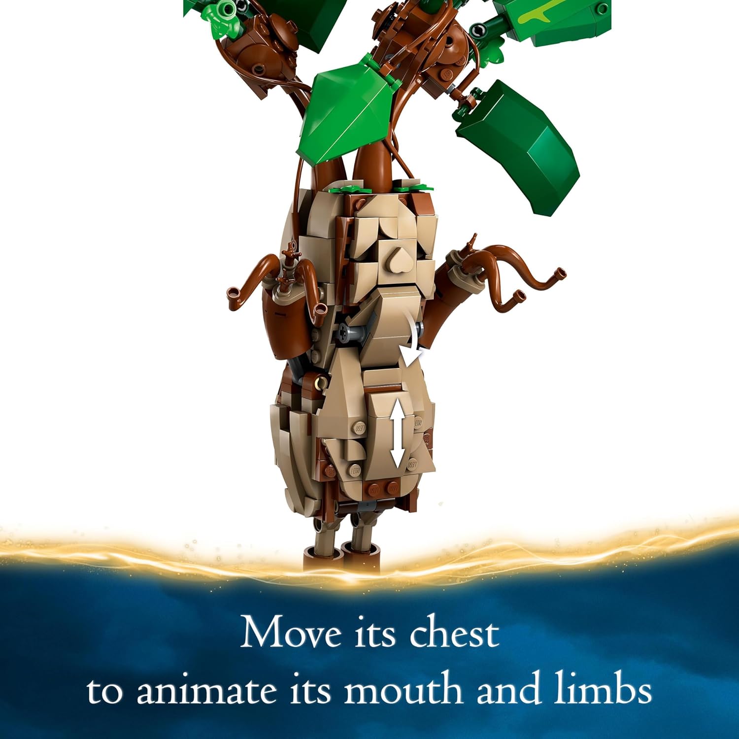 LEGO Harry Potter Mandrake Plant Toy - Buildable Magical Creature Display Set for Ages 10+ 4