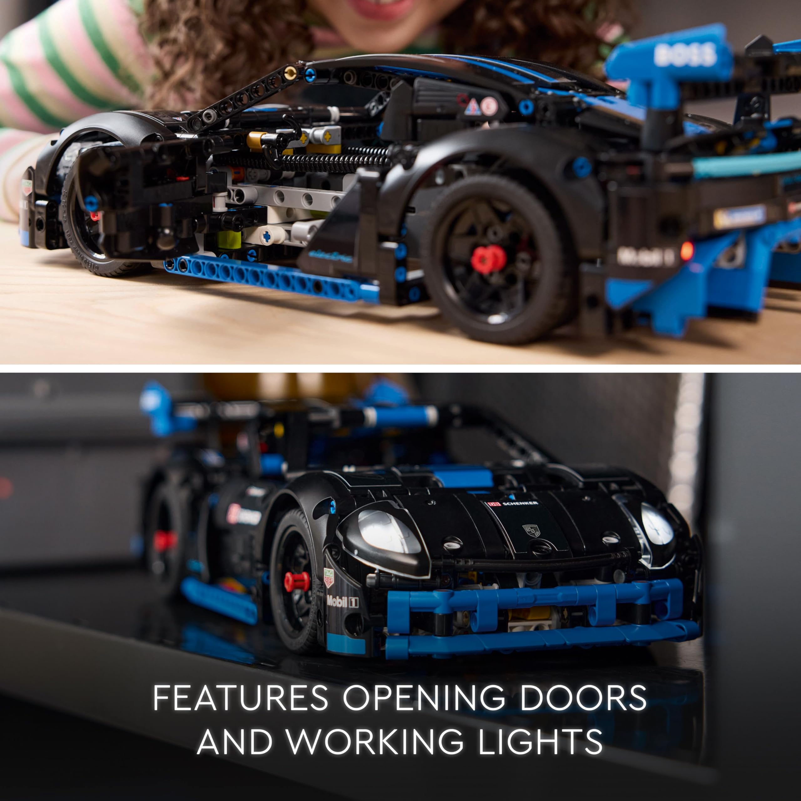 LEGO Technic Porsche GT4 e-Performance Race Car - Remote-Controlled Building Set for Ages 10+ 13