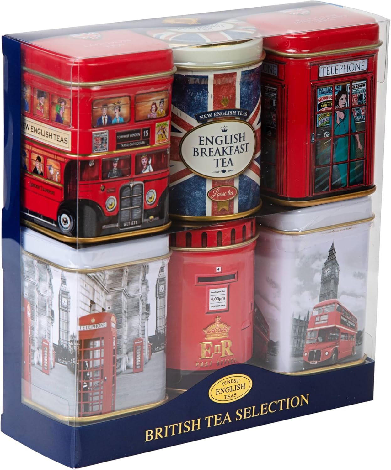 New English Teas - British Mini Tin Tea Selection 140 g